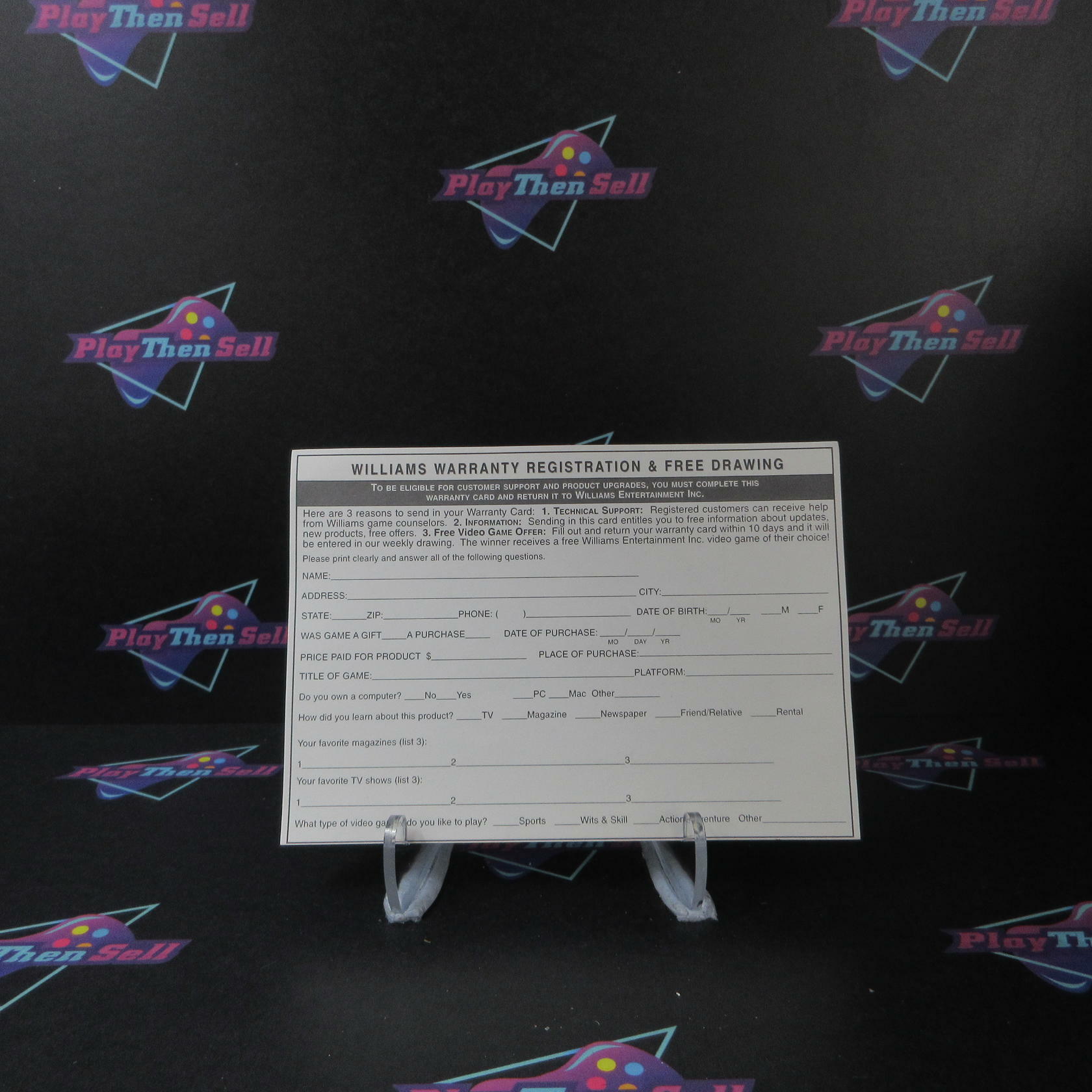 Ms. Pac-man Sega Genesis Paper Box AD Complete CIB - Very Good