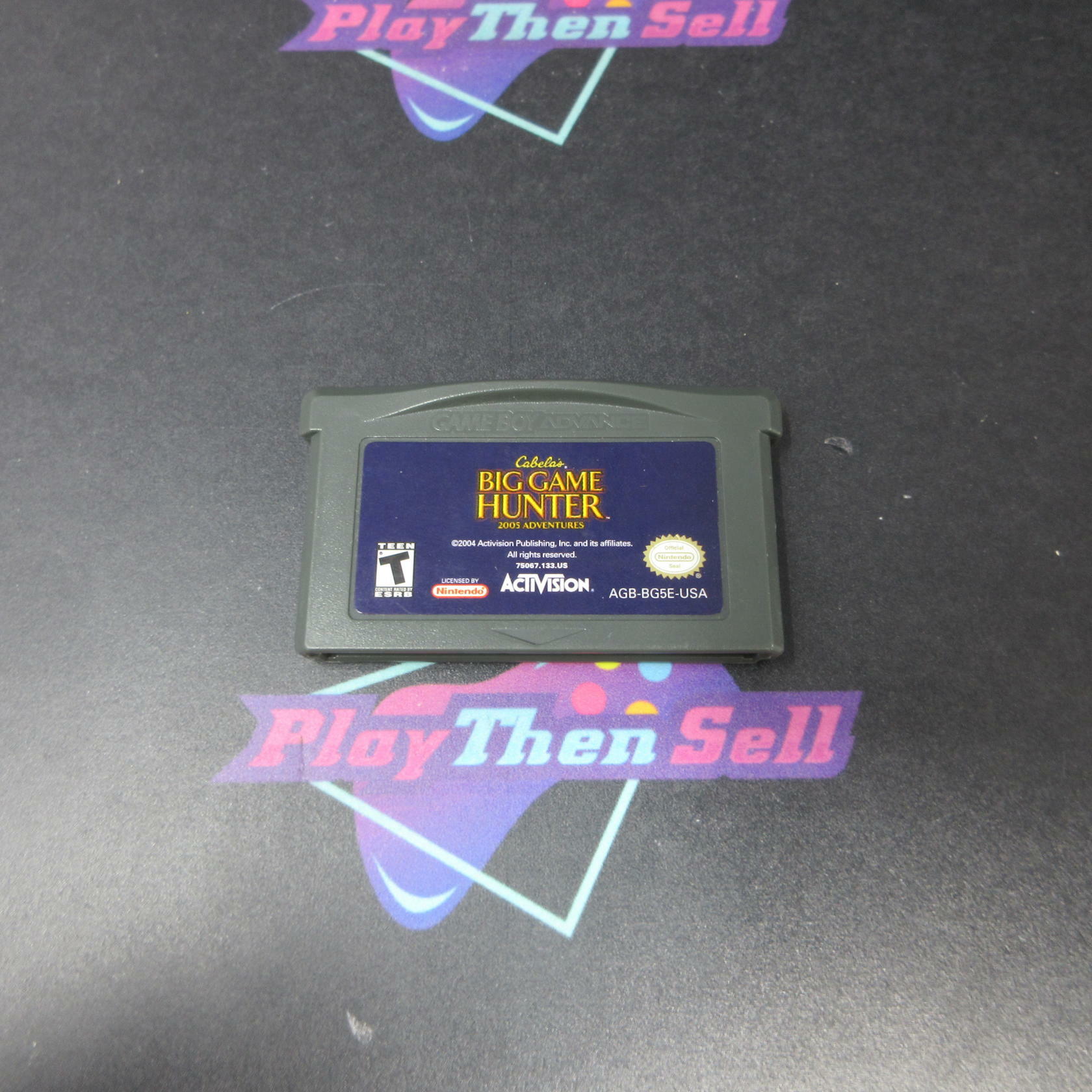 Cabela's Big Game Hunter 2005 Adventures GameBoy Advance Cart Only Tested - Very Good