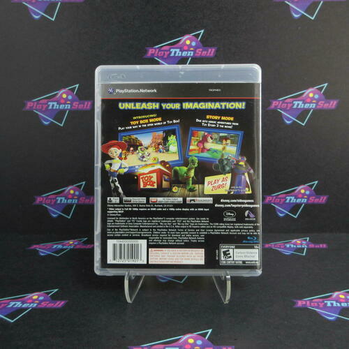 Toy Story 3 The Video Game PS3 PlayStation 3 Black Label - Like New