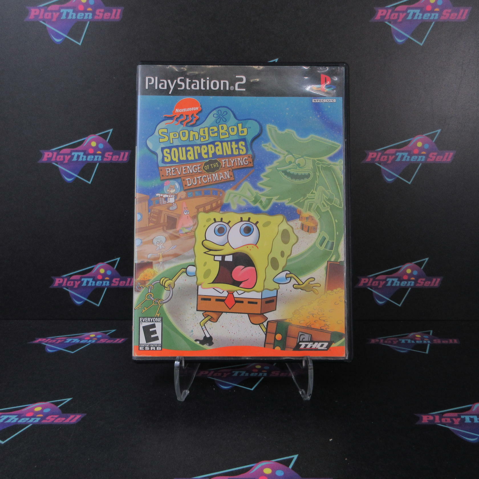 SpongeBob Squarepants Revenge of the Flying Dutchman PS2 PlayStation 2  AD/NM - Very Good
