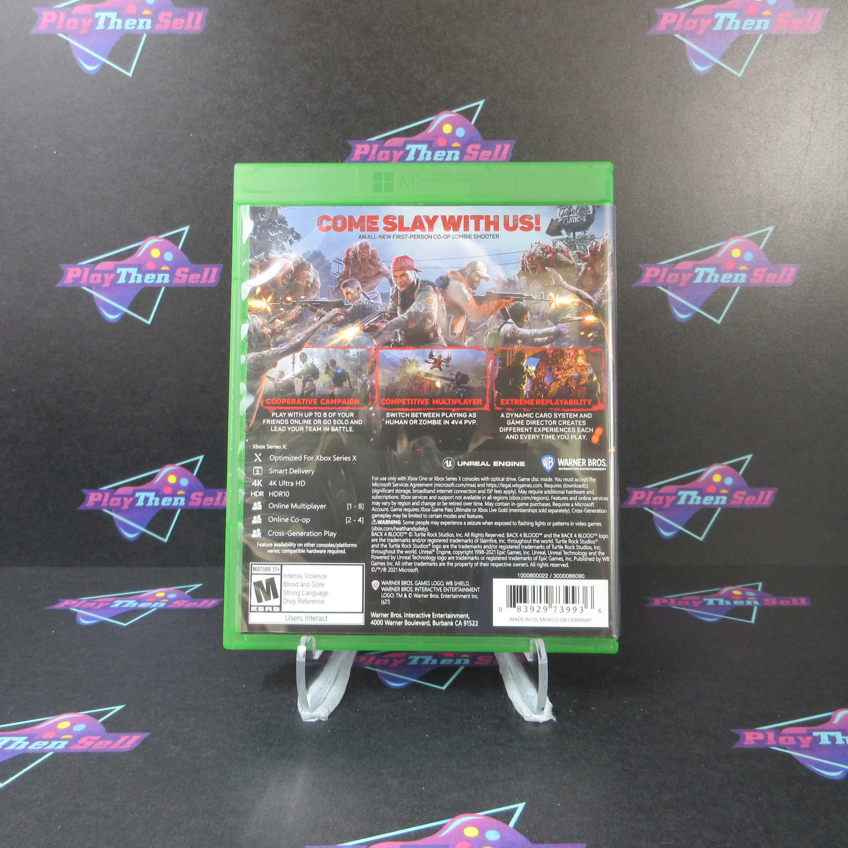 Back 4 Blood - Xbox Series X + Xbox One - Like New