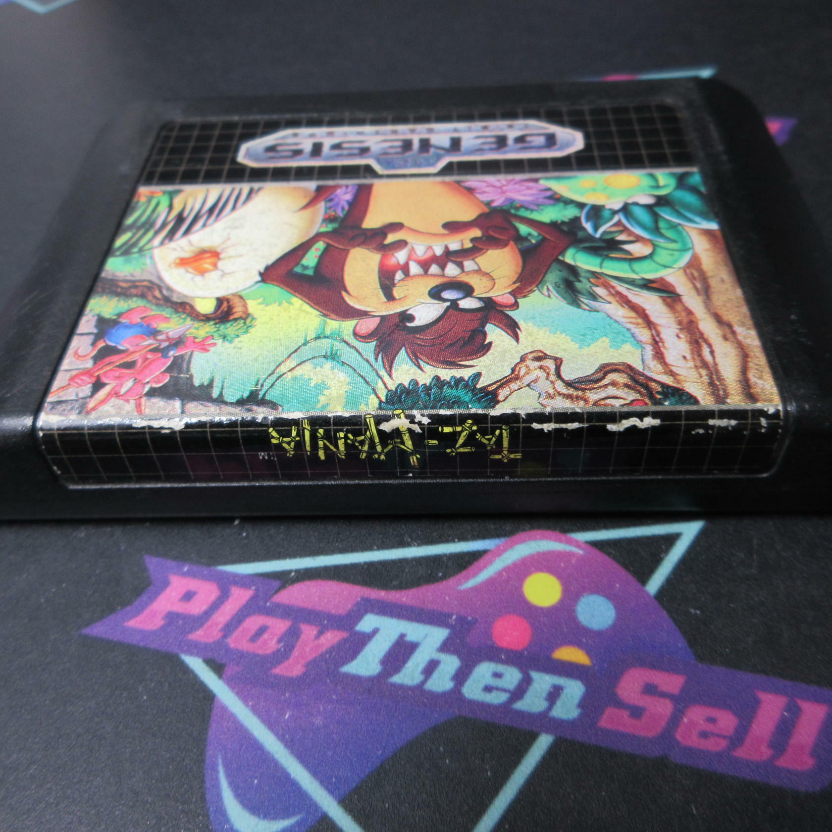 Taz-Mania Sega Genesis Cartridge Only AD Authentic / Tested - Very Good