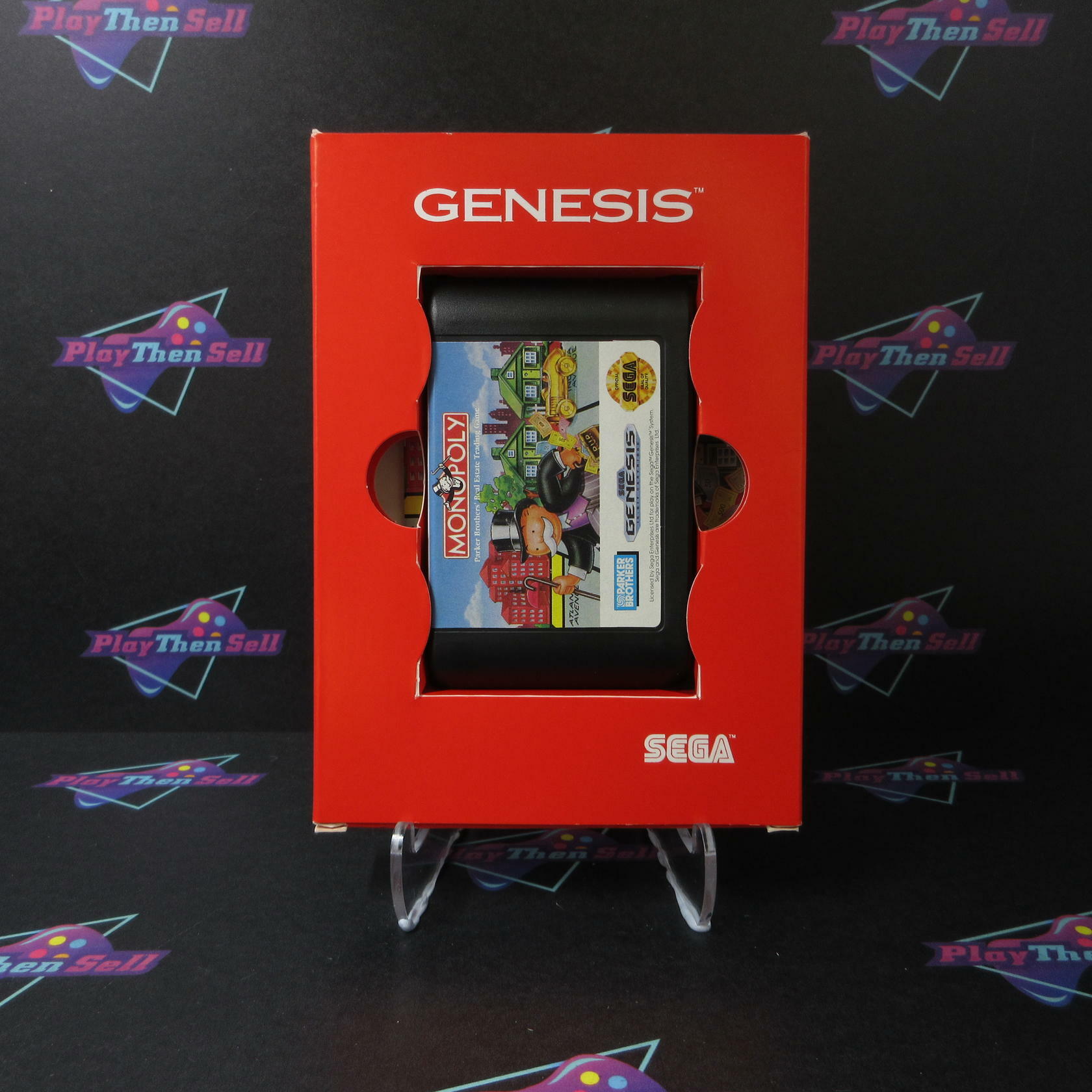 Monopoly Sega Genesis Boxed Complete CIB - Very Good