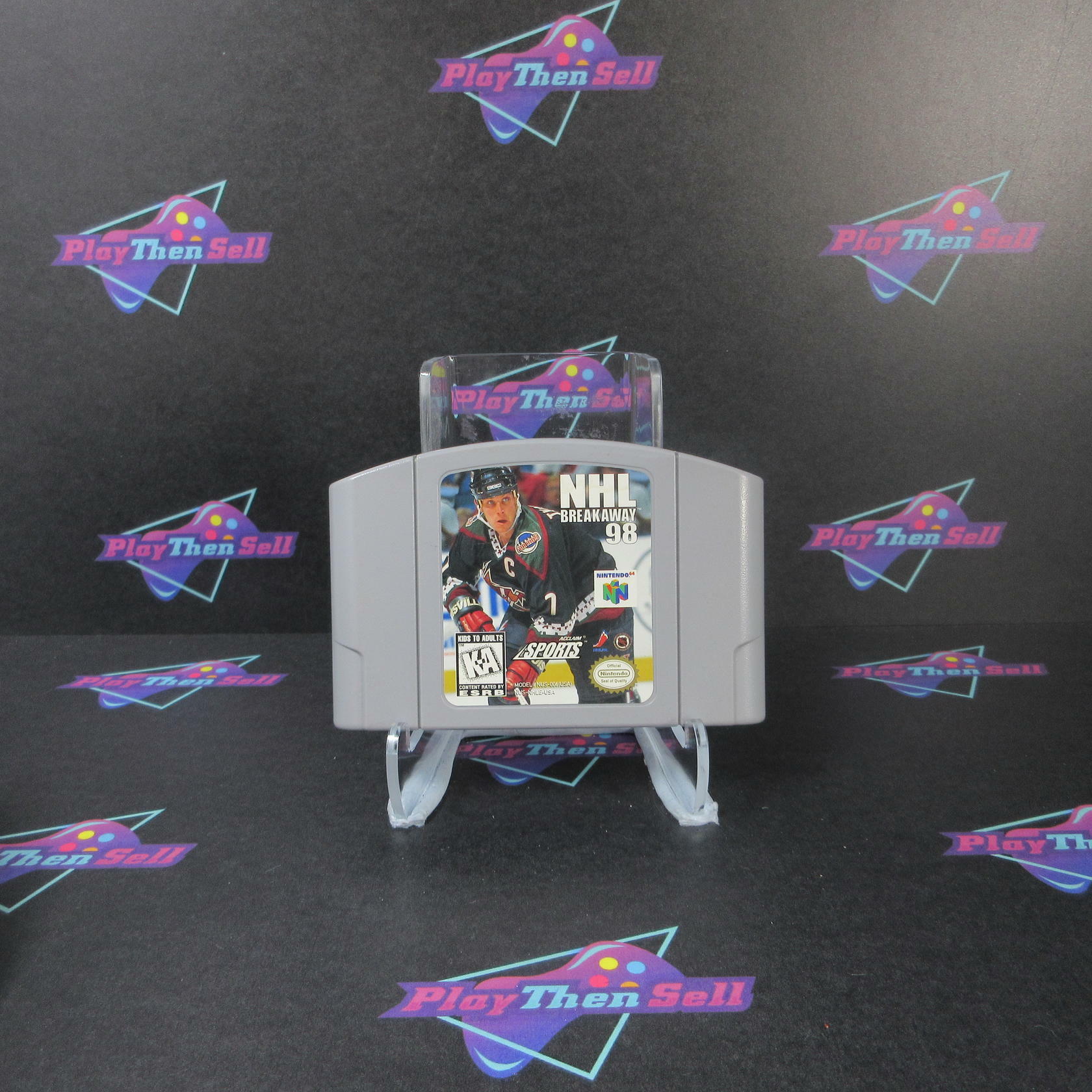 NHL Breakaway 98 Nintendo 64 N64 Cartridge Only Authentic / Tested - Very Good