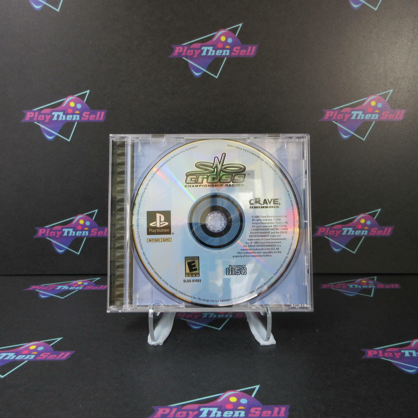 Sno Cross Championship Racing PS1 PlayStation 1 - Very Good