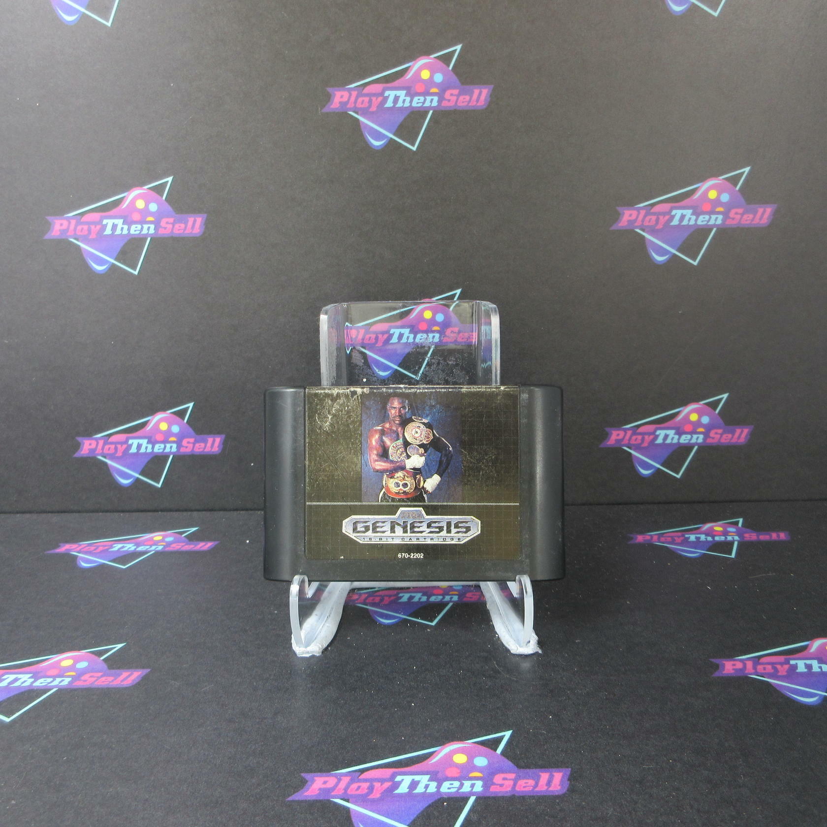 Evander Holyfield's Real Deal Boxing - Sega Genesis Cart Only AD - Very Good