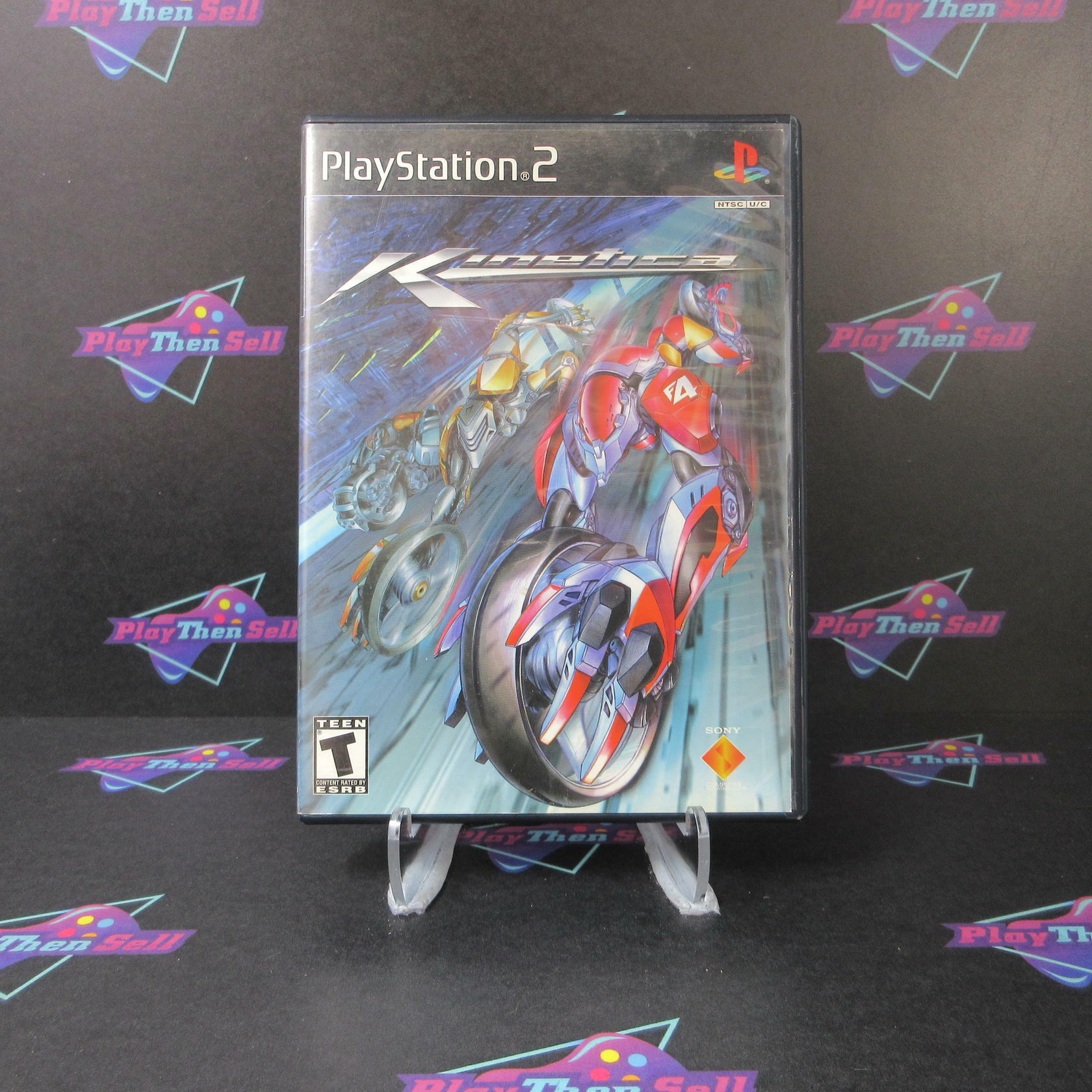 Kinetica + Reg Card PS2 PlayStation 2 DD Complete CIB - Very Good