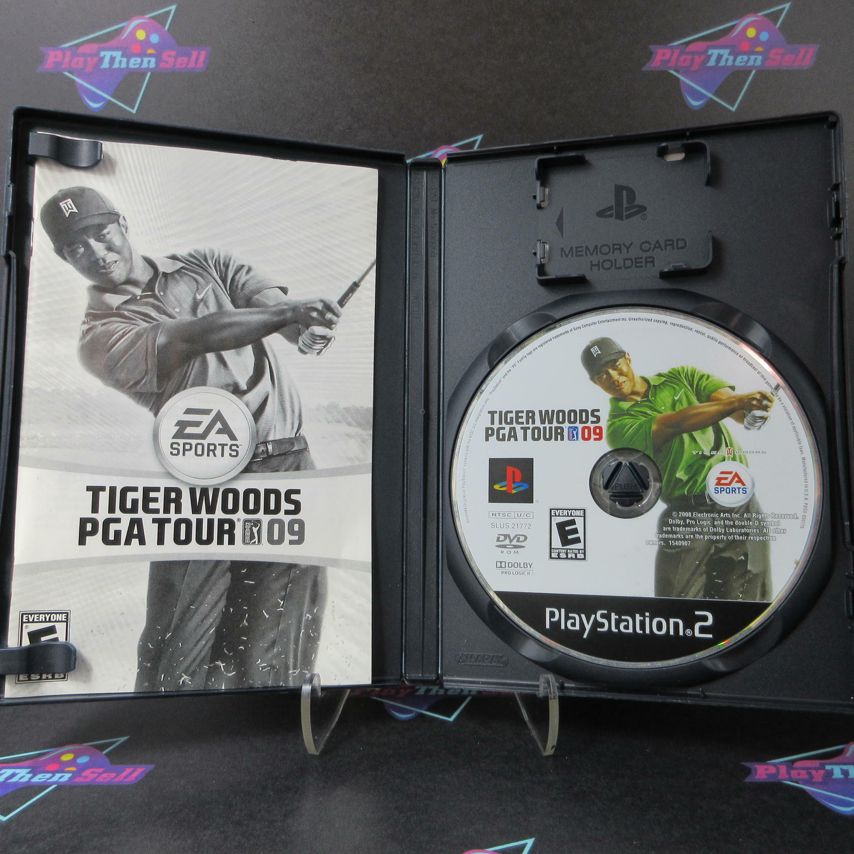 Tiger Woods PGA Tour 09 PlayStation 2 AD Complete CIB - Very Good
