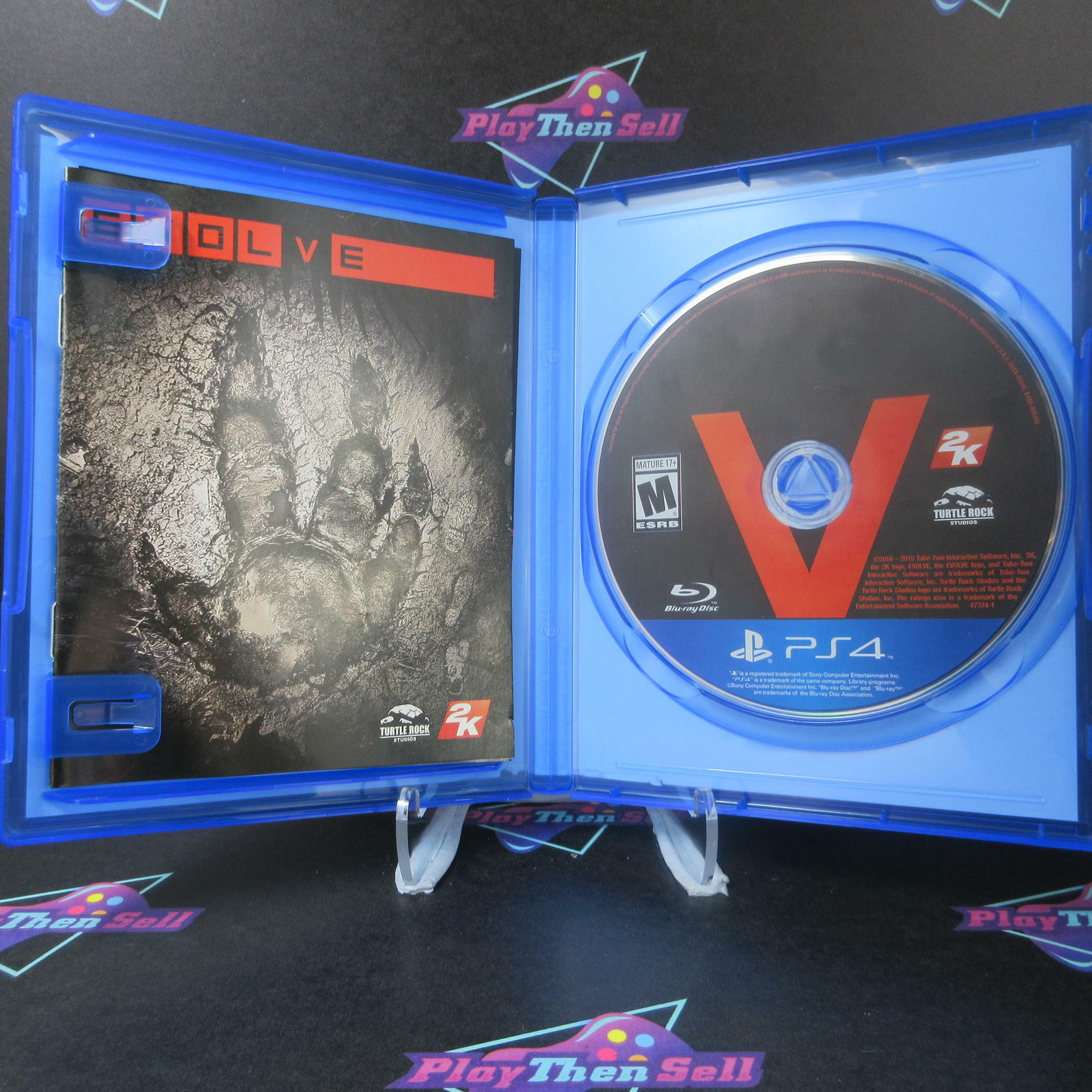 Evolve PS4 PlayStation 4 AD Complete CIB - Very Good