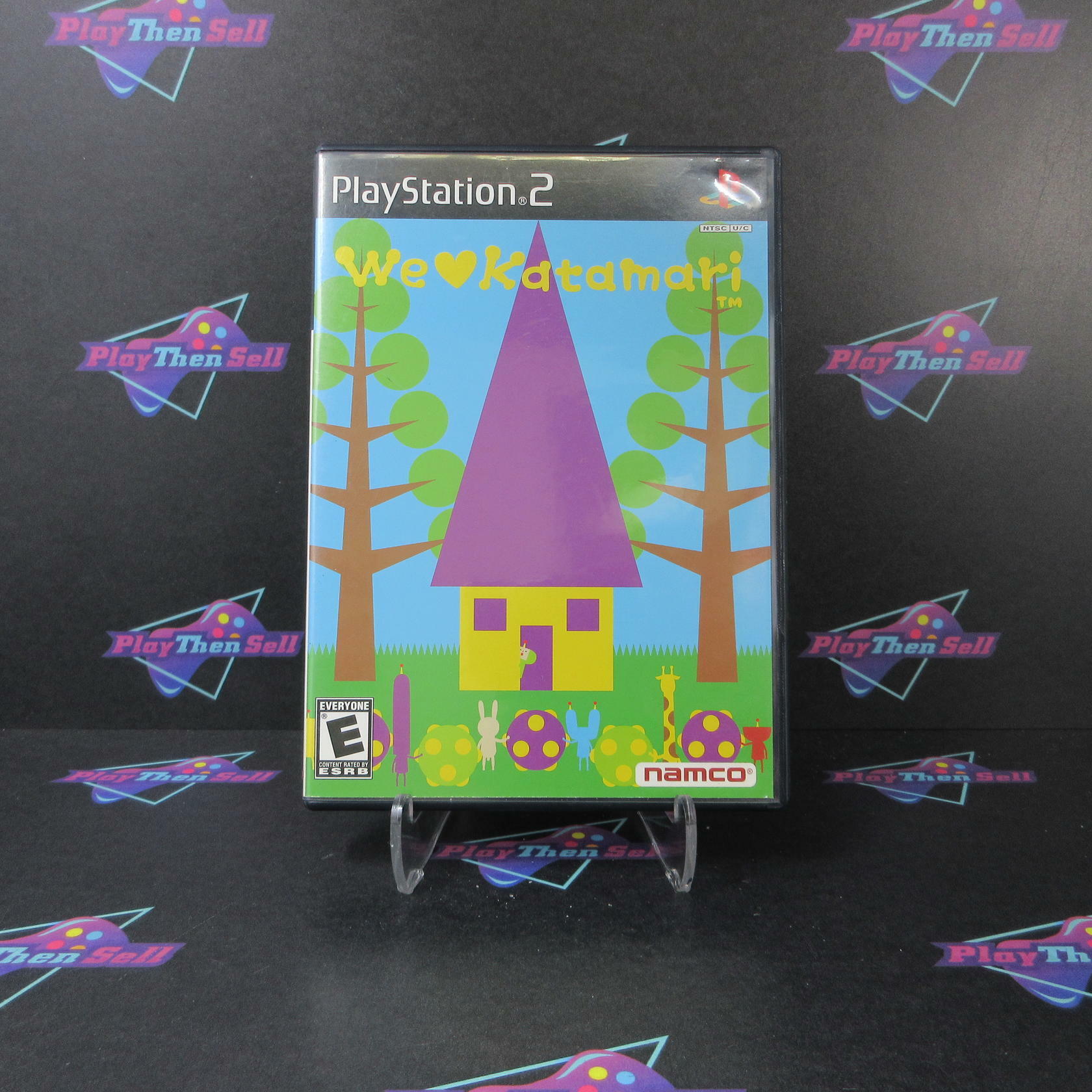 We Love Katamari PS2 PlayStation 2 AD/NM - Very Good