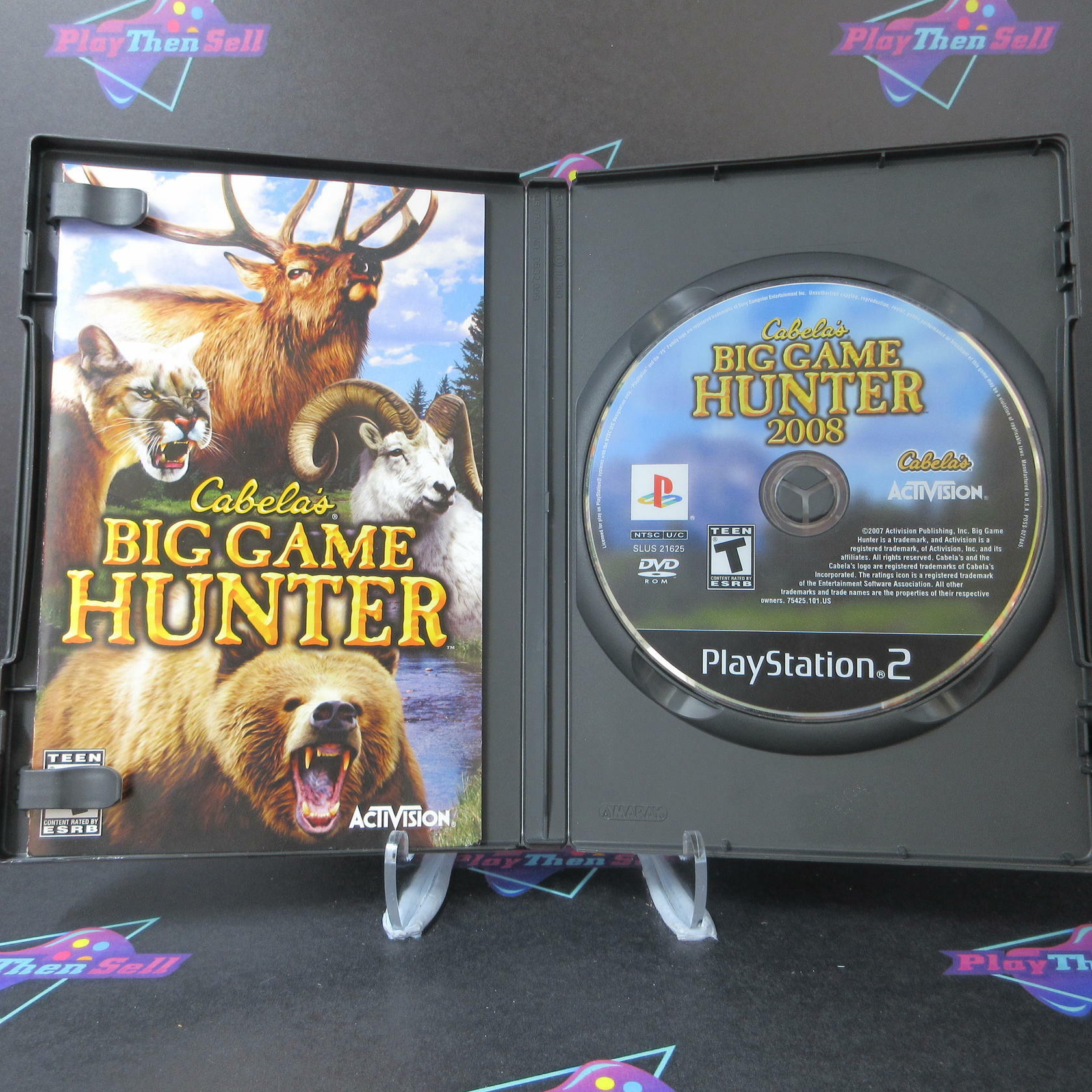 Cabela's Big Game Hunter 2008 PS2 PlayStation 2 - Like New