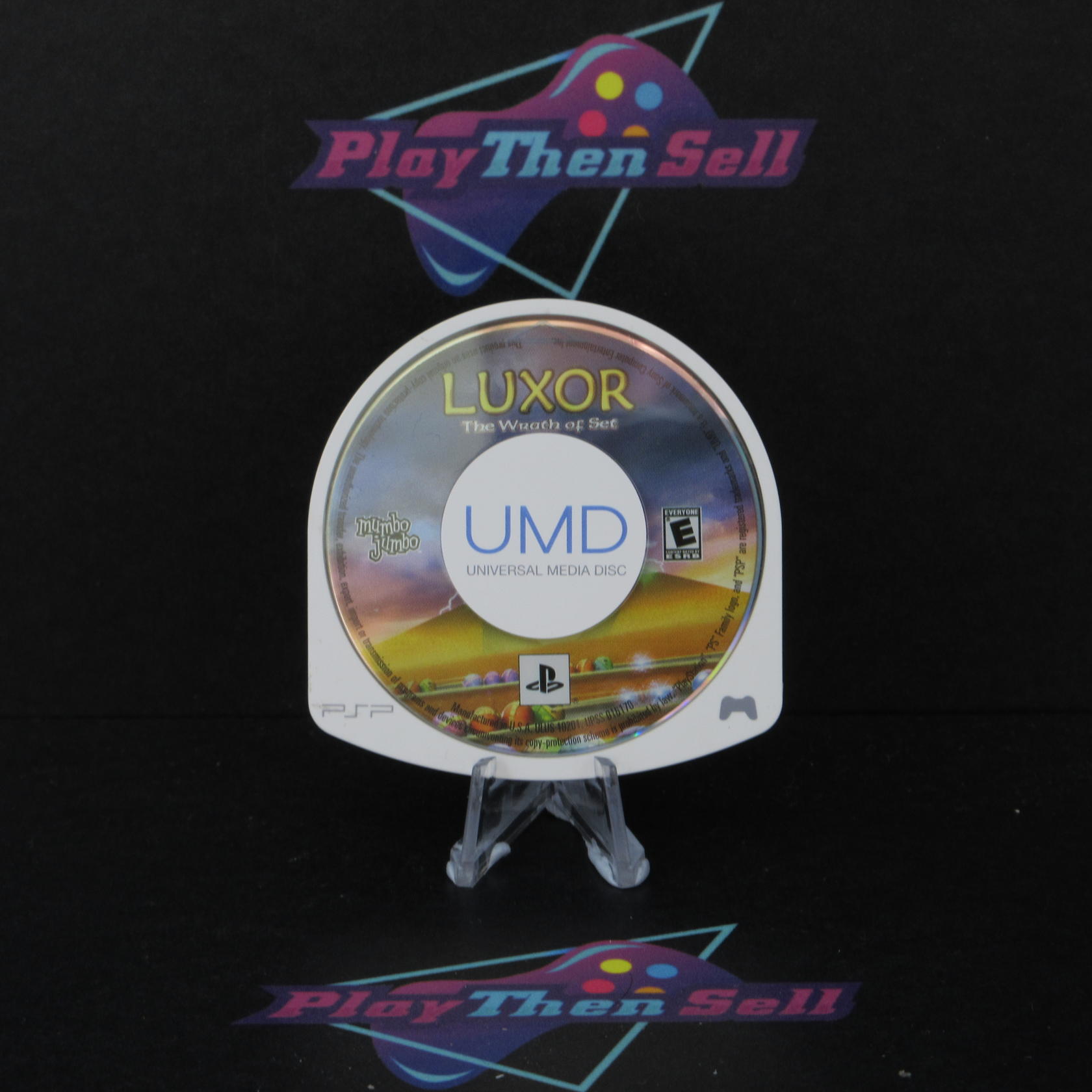 Luxor: Wrath of Set Sony PSP Disc Only Authentic / Tested - Very Good
