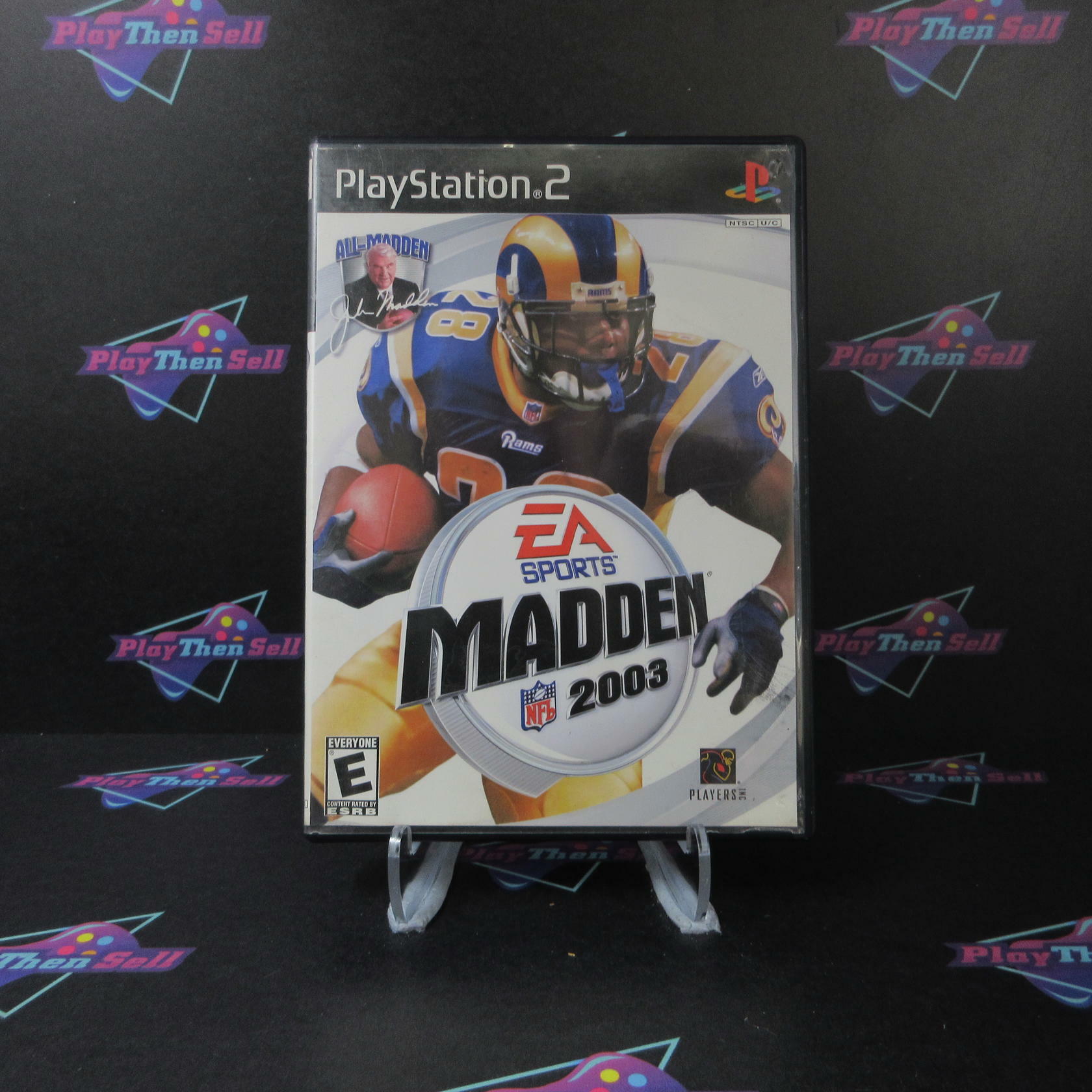 Madden NFL 2003 PS2 PlayStation 2 AD/NM - Very Good