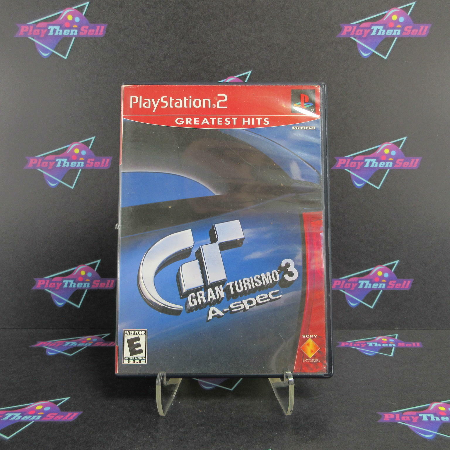 Gran Turismo 3 A-spec GH PS2 PlayStation 2 AD/MD Complete CIB - Very Good