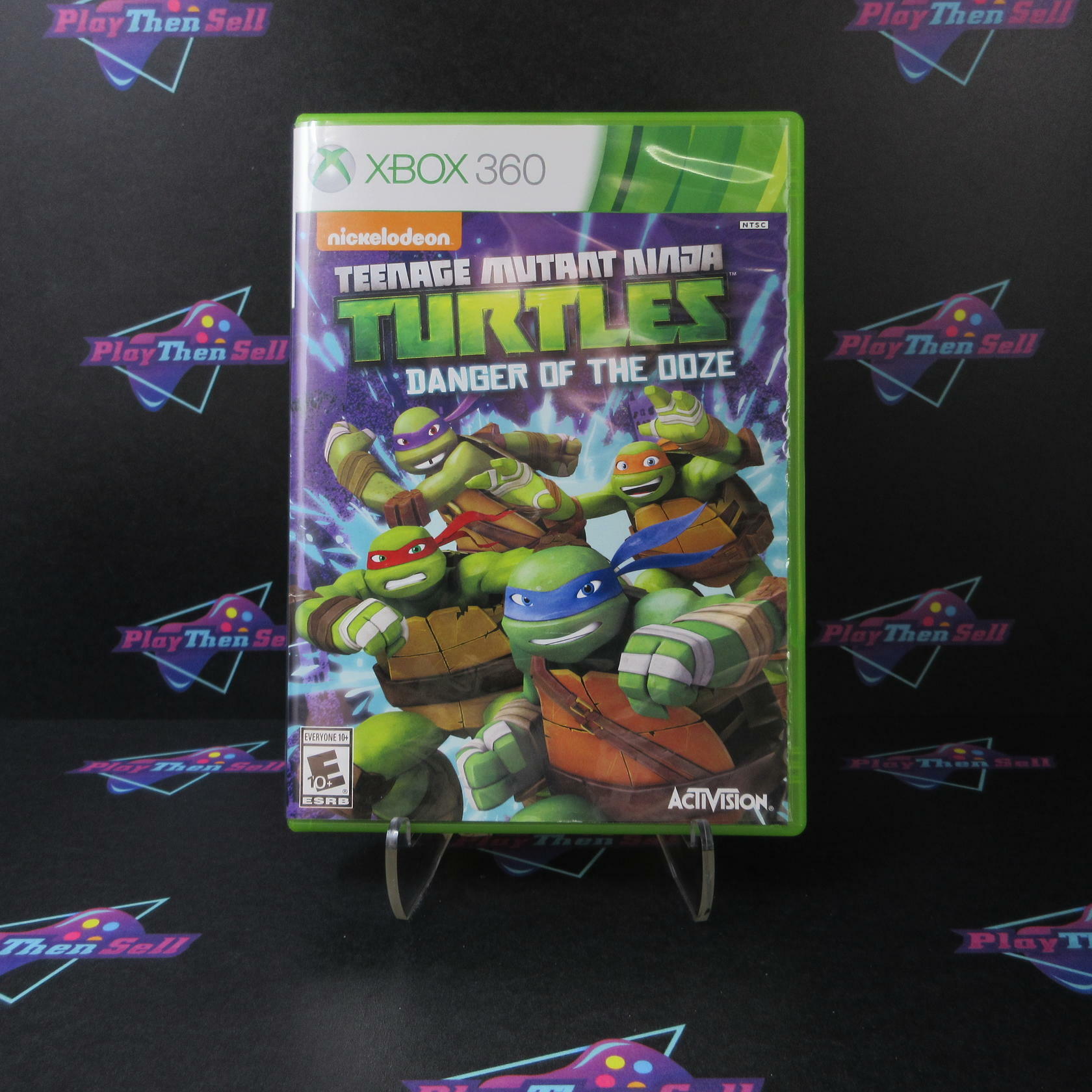 Teenage Mutant Ninja Turtles Danger of the Ooze Xbox 360 - Like New