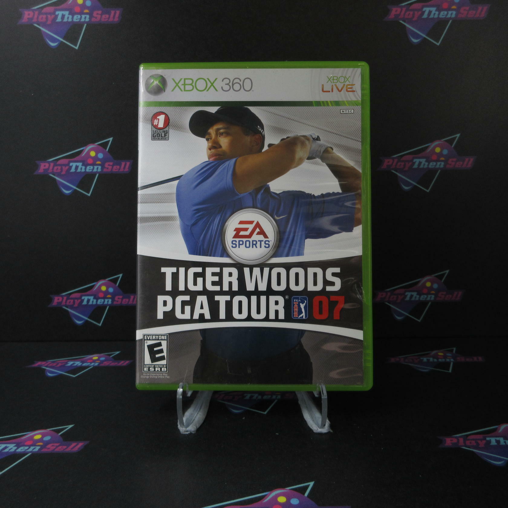Tiger Woods PGA Tour 07 Xbox 360 AD/MD Complete CIB - Very Good