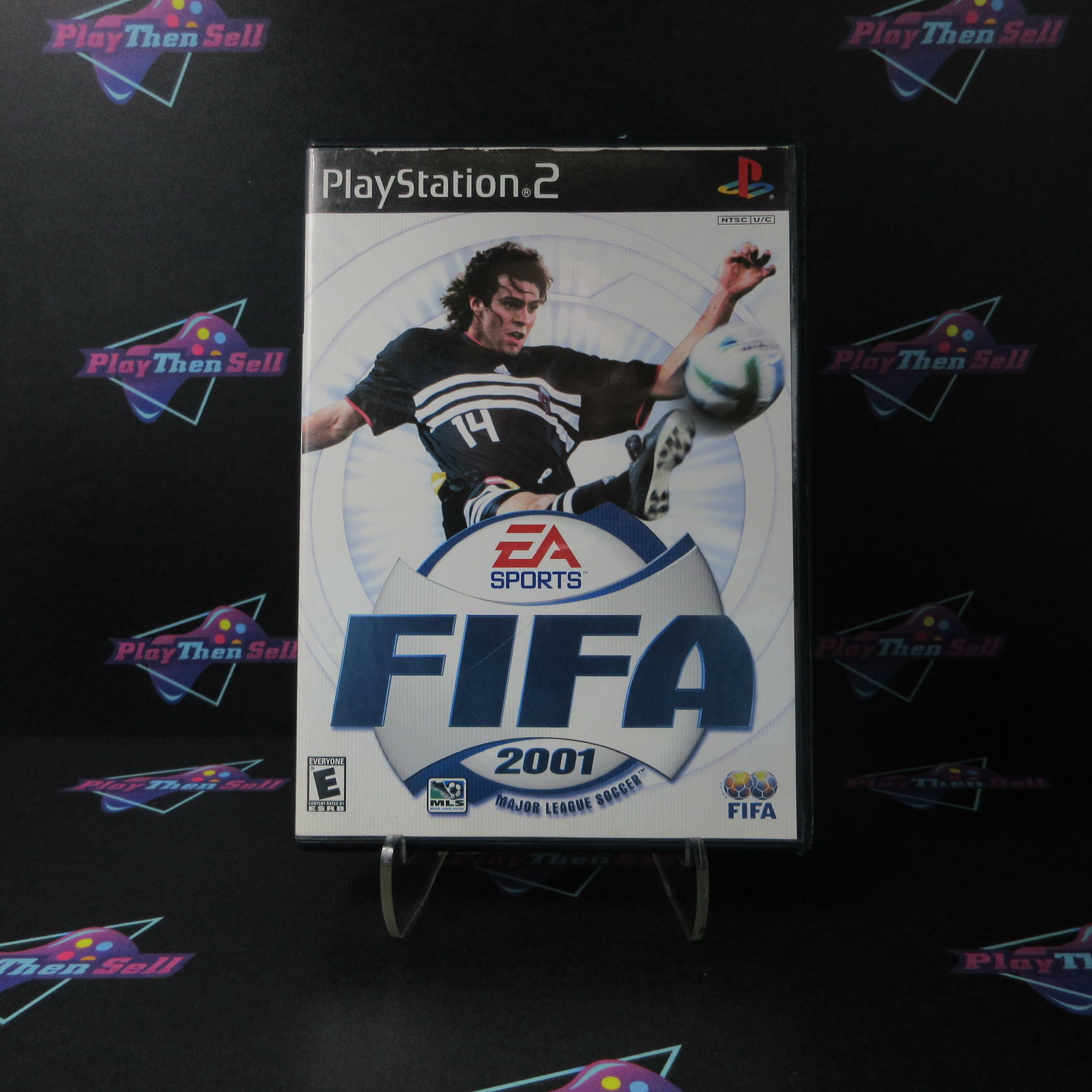 FIFA 2001 Major League Soccer + Reg Card PS2 PlayStation 2 AD Complete CIB - Very Good