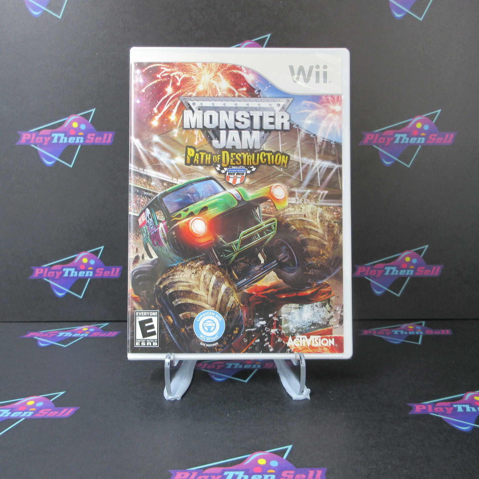 Monster Jam Path Of Destruction Nintendo Wii - Like New