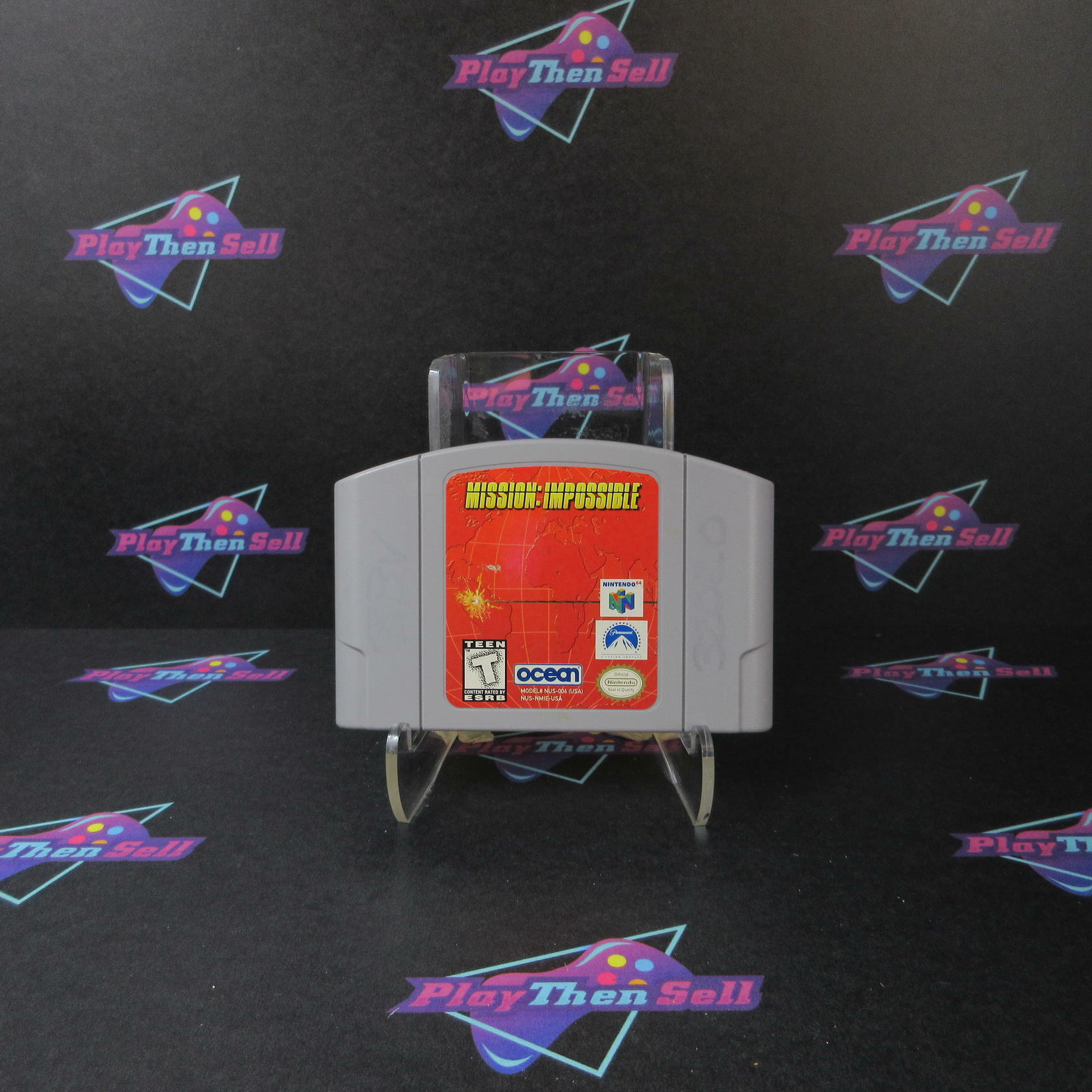 Mission Impossible Nintendo 64 N64 Cartridge Only AD Authentic / Tested - Very Good