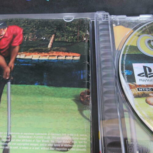 Cyber Tiger Tiger Woods PS1 PlayStation 1 NM - Very Good