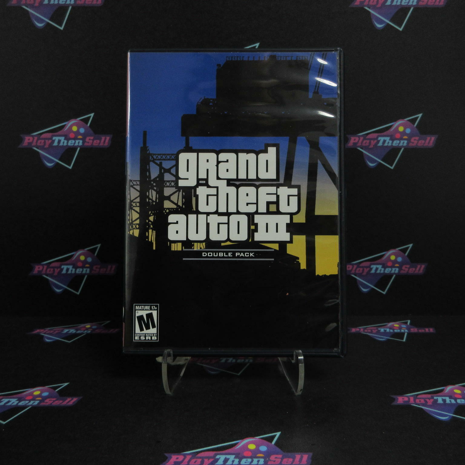Grand Theft Auto 3 III PS2 PlayStation 2 Double Pack Art - Very Good