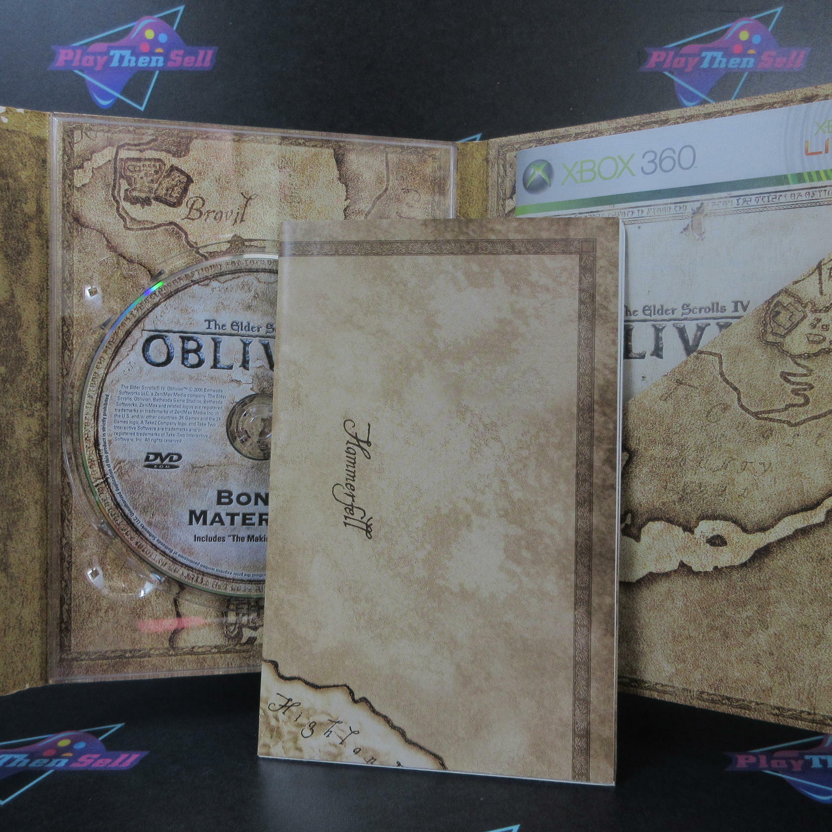 The Elder Scrolls IV: Oblivion Collector's Edition - Xbox 360 AD - No Coin - Very Good