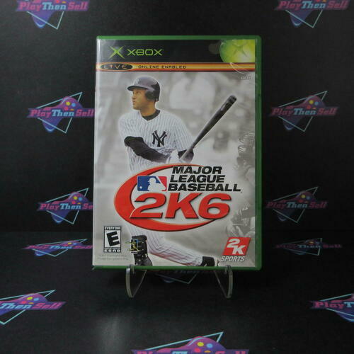 Major League Baseball 2K6 Xbox + Sealed Cards / Reg Card - Like New