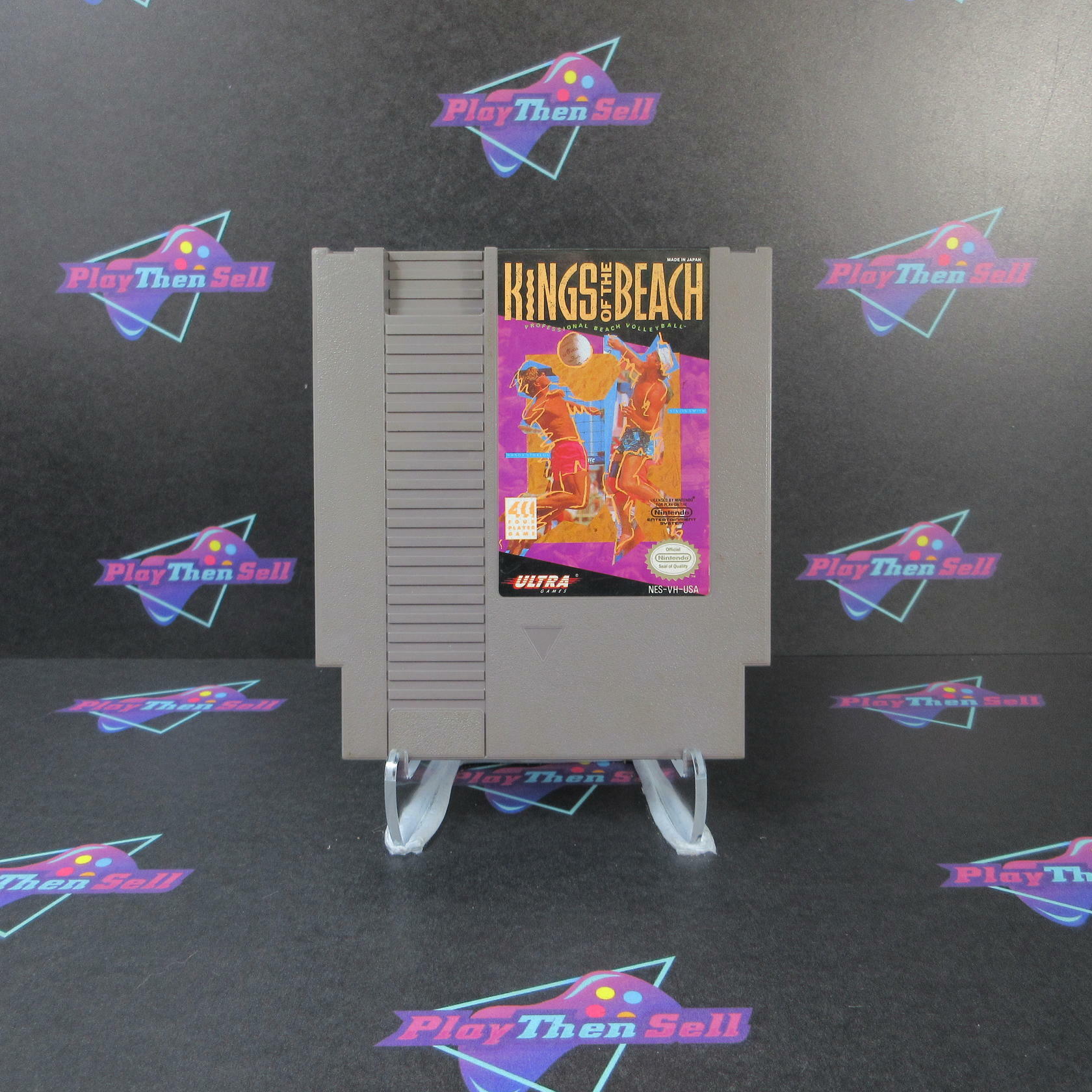 Kings of The Beach Professional Beach VolleyBall Nintendo NES Cartridge Only - Very Good