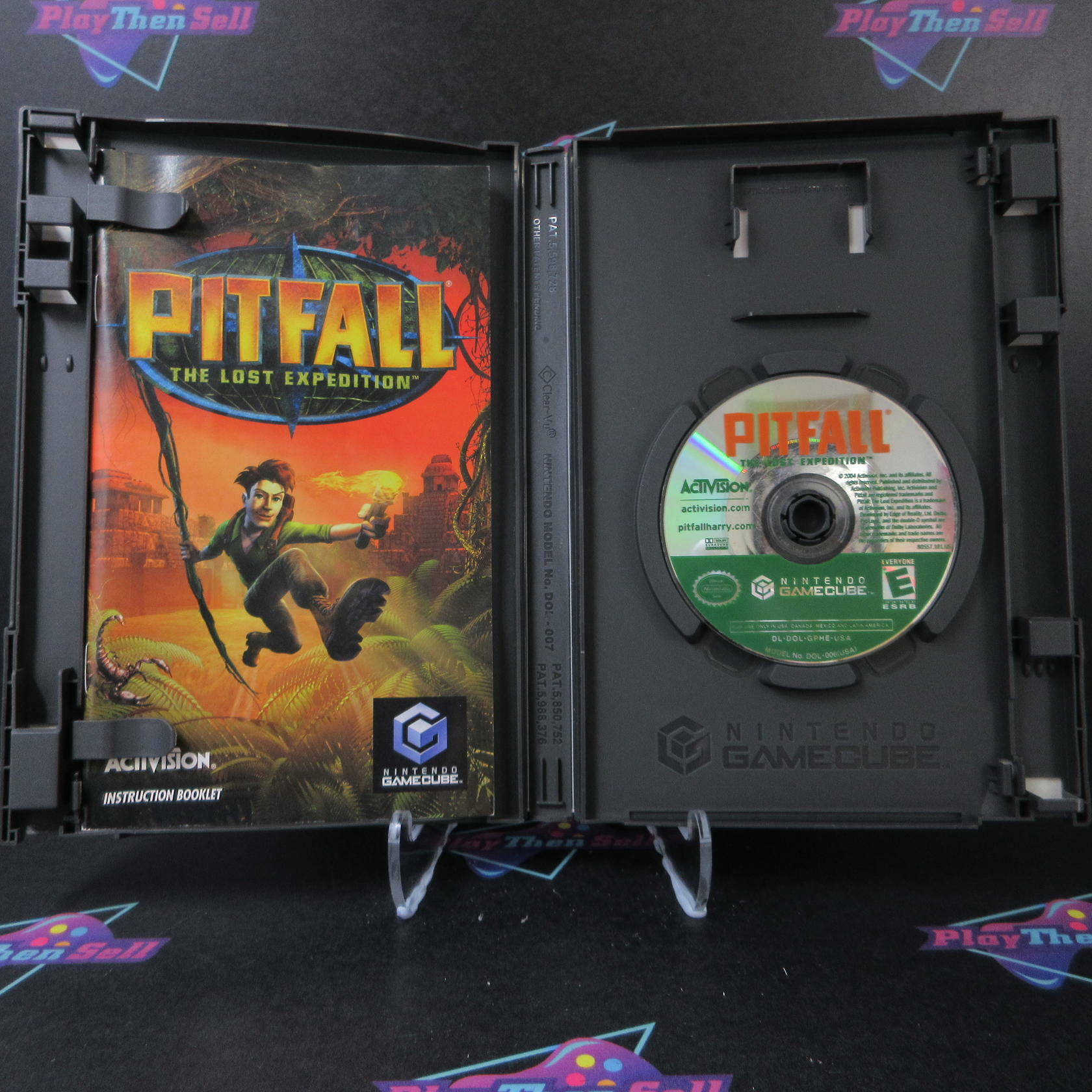 Pitfall The Lost Expedition DD/MD Nintendo Gamecube Complete CIB - Very Good