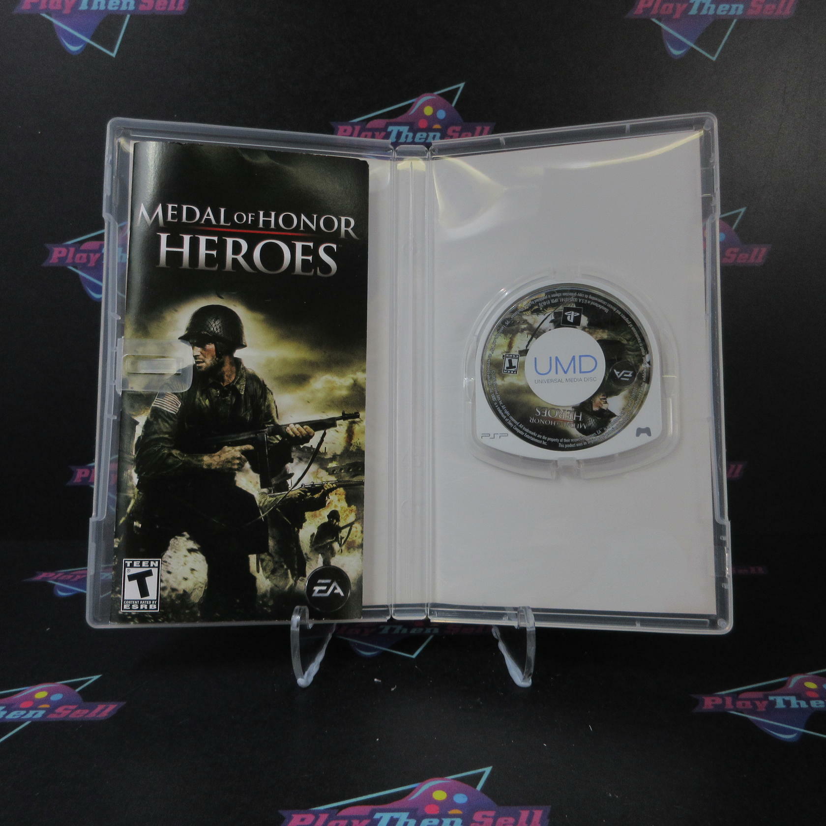 Medal of Honor Heroes Sony PSP AD Complete CIB - Very Good