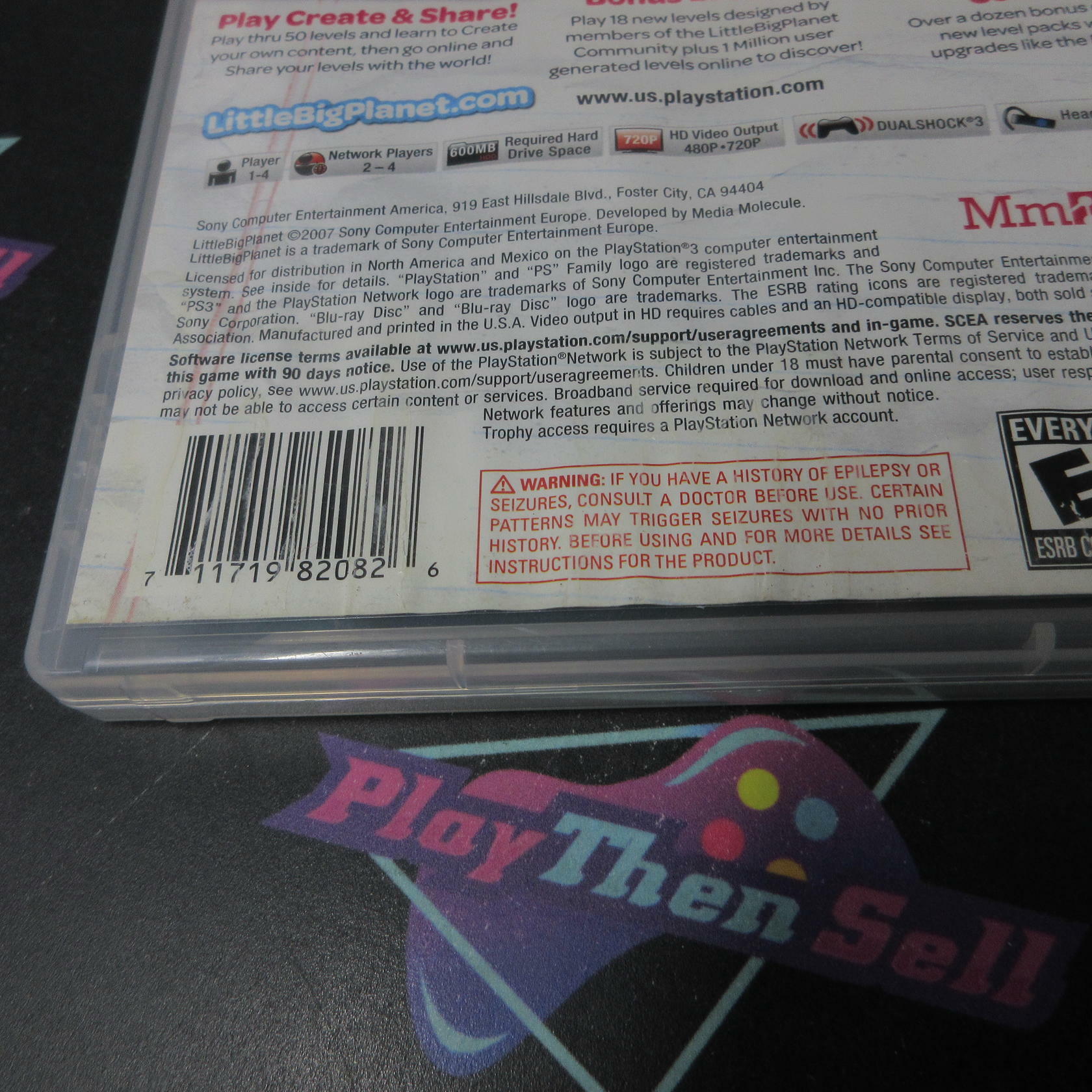 Little Big Planet GOTY Game of the Year GH PS3 PlayStation 3 AD/NM - Very Good