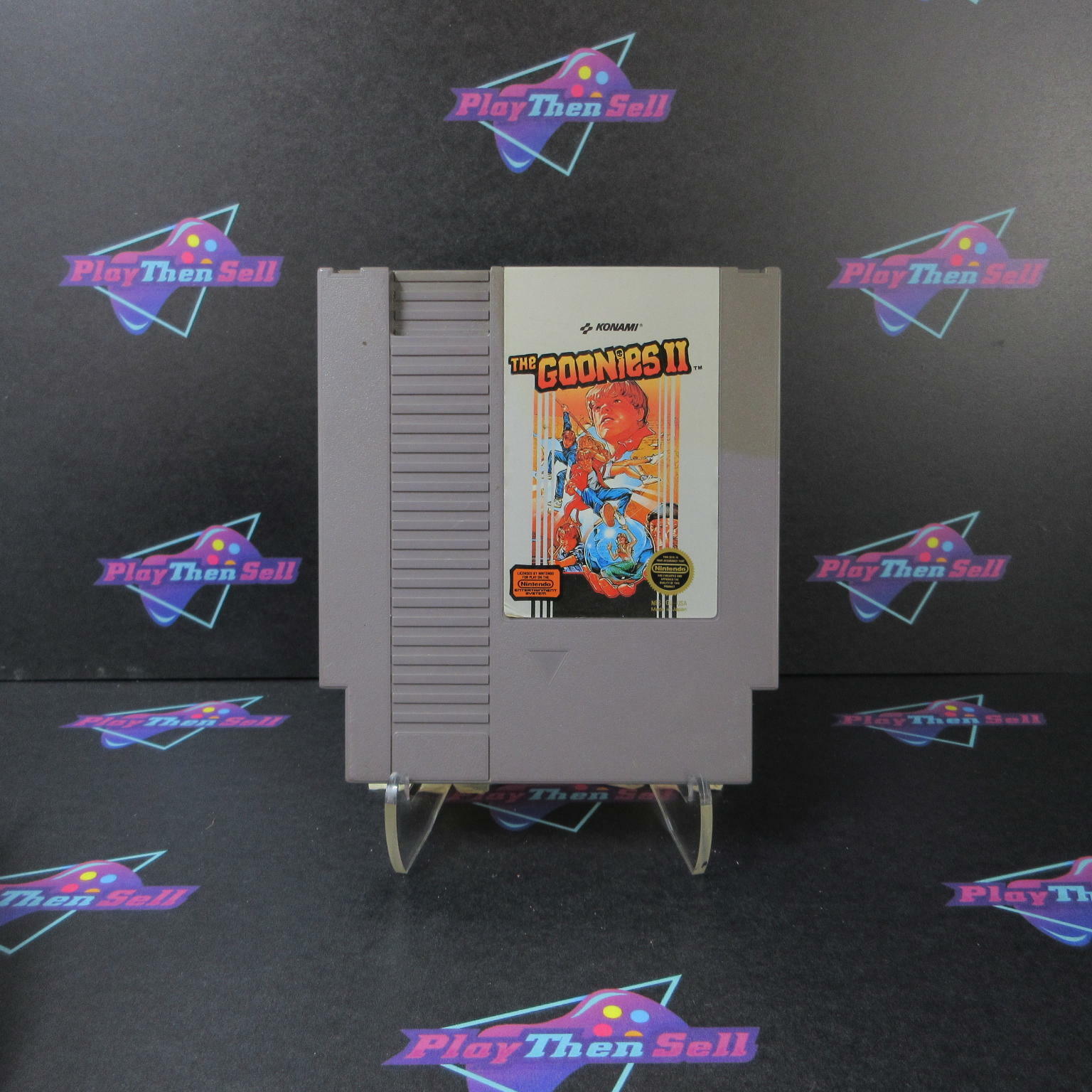 The Goonies II Nintendo NES Cartridge Authentic / Tested - Very Good