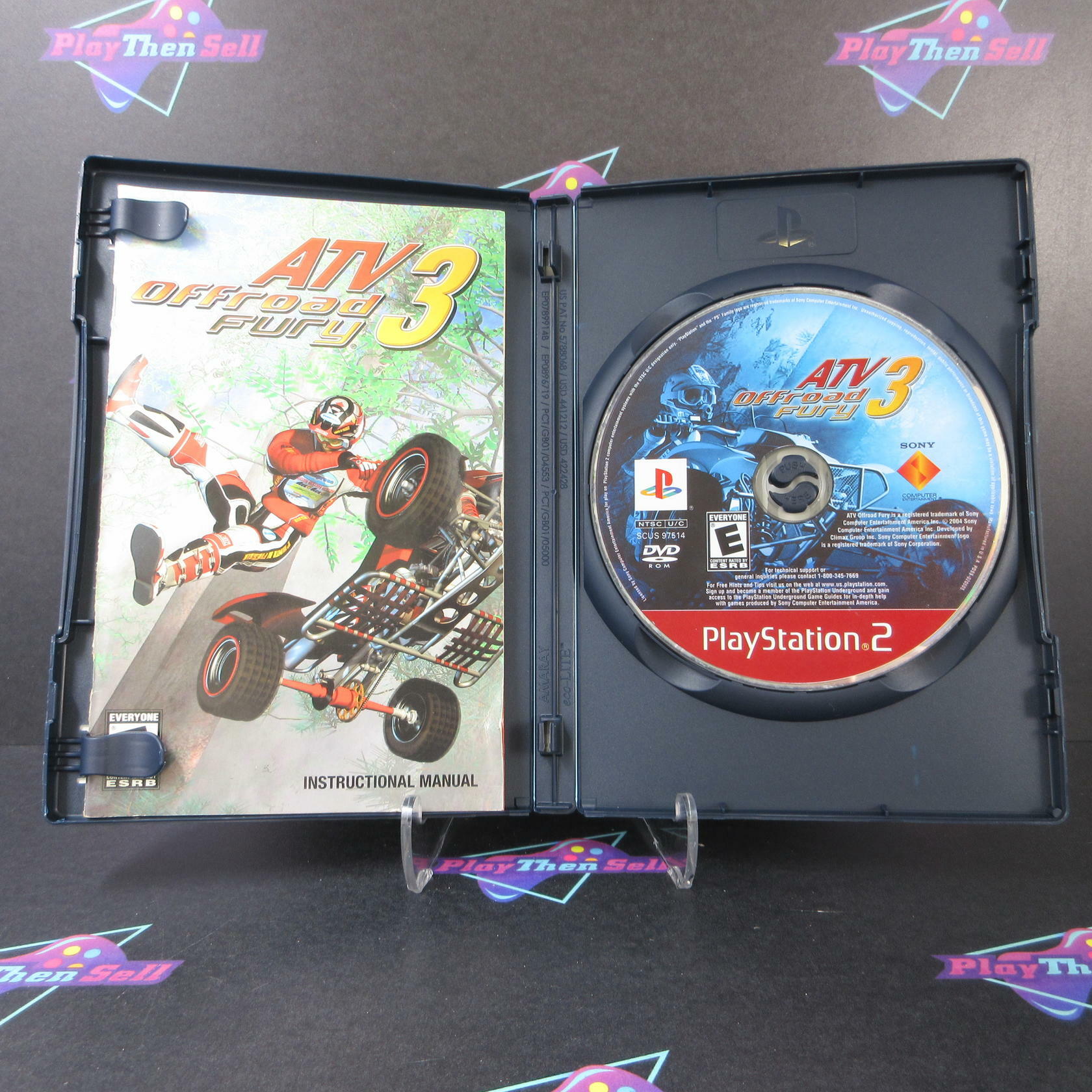 ATV Offroad Fury 3 Greatest Hits PS2 PlayStation 2 AD Complete CIB - Very Good