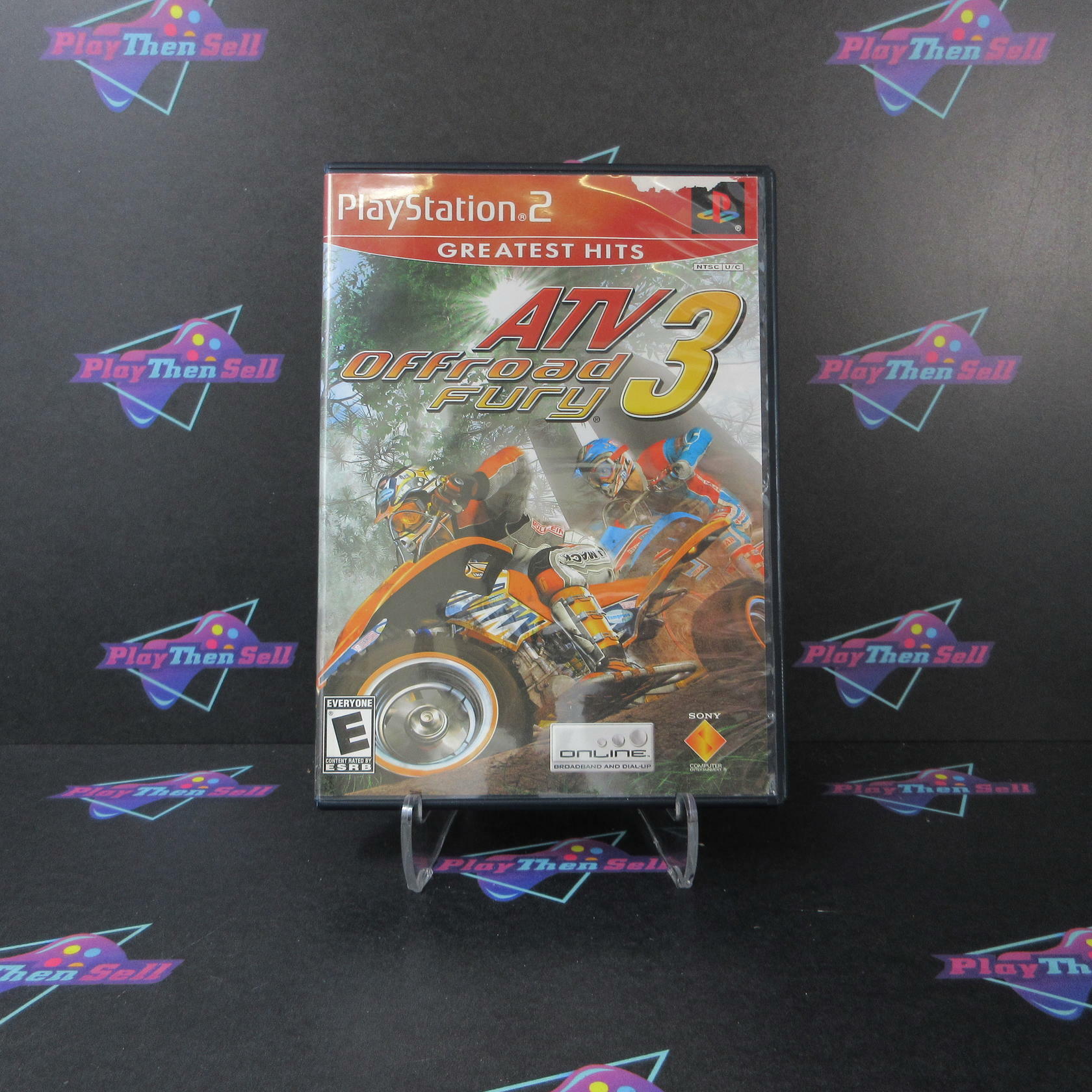 ATV Offroad Fury 3 Greatest Hits PS2 PlayStation 2 AD Complete CIB - Very Good