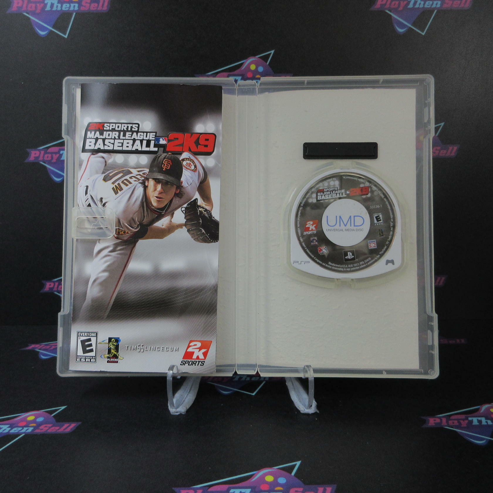 Major League Baseball 2K9 Sony PSP AD Complete CIB - Very Good