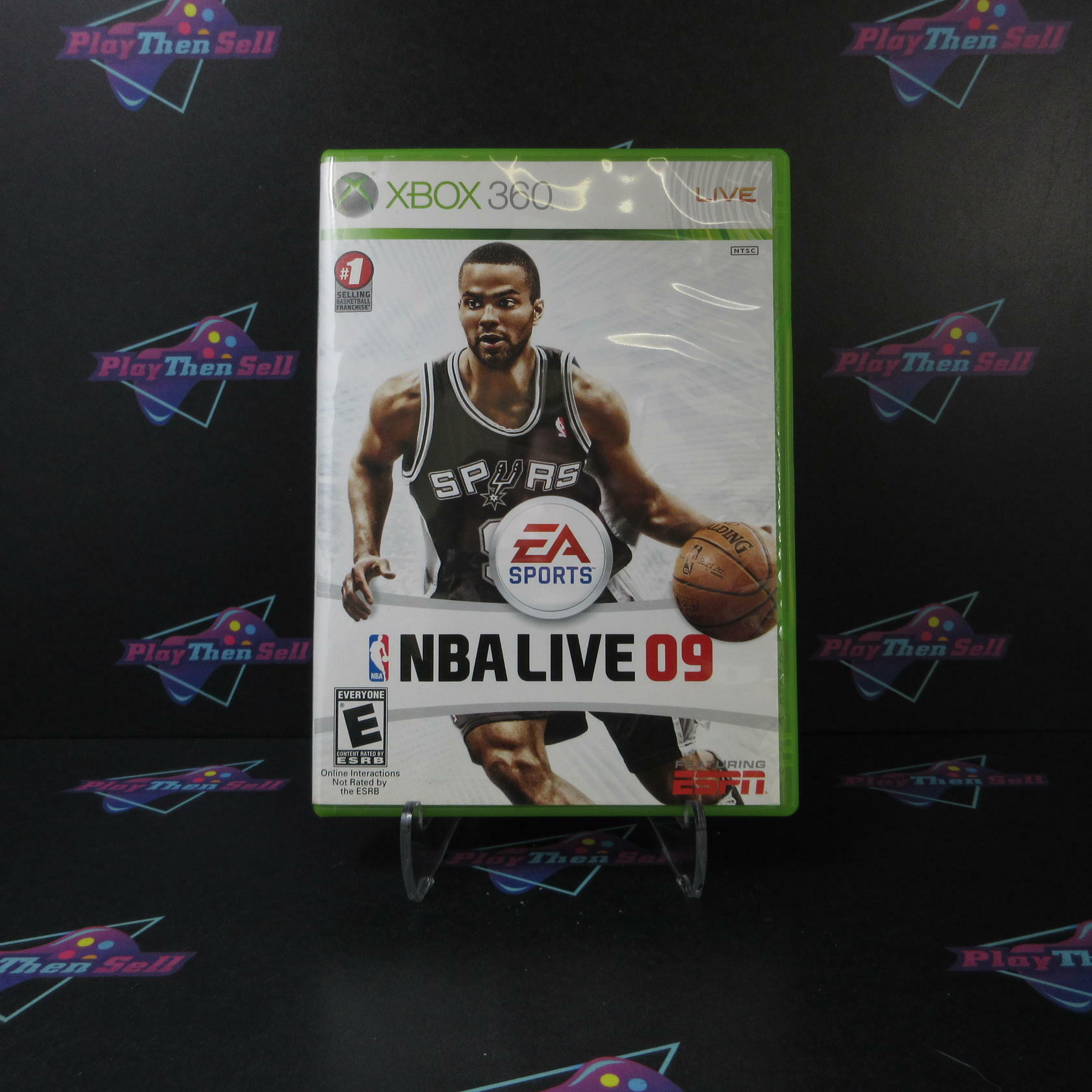 NBA Live 09 Xbox 360 AD/NM - Very Good