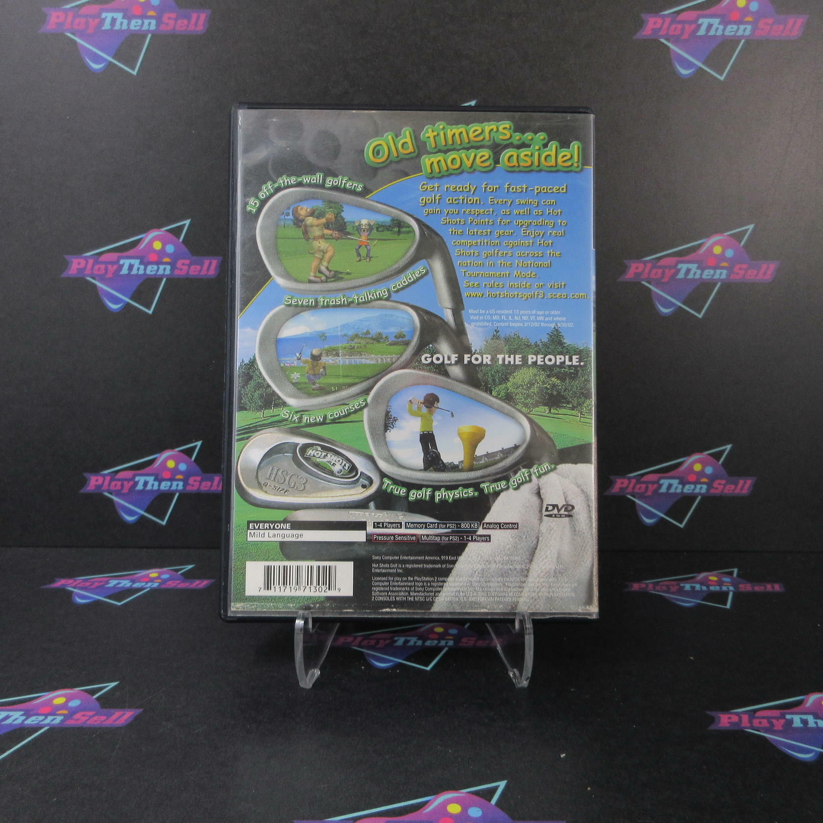 Hot Shots Golf 3 + Reg Card PS2 PlayStation 2 AD Complete CIB - Very Good
