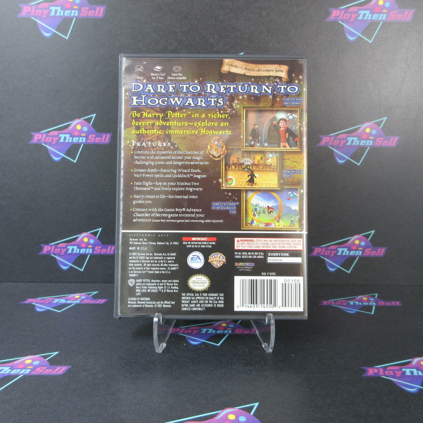 Harry Potter & the Chamber of Secrets Nintendo Gamecube - Like New