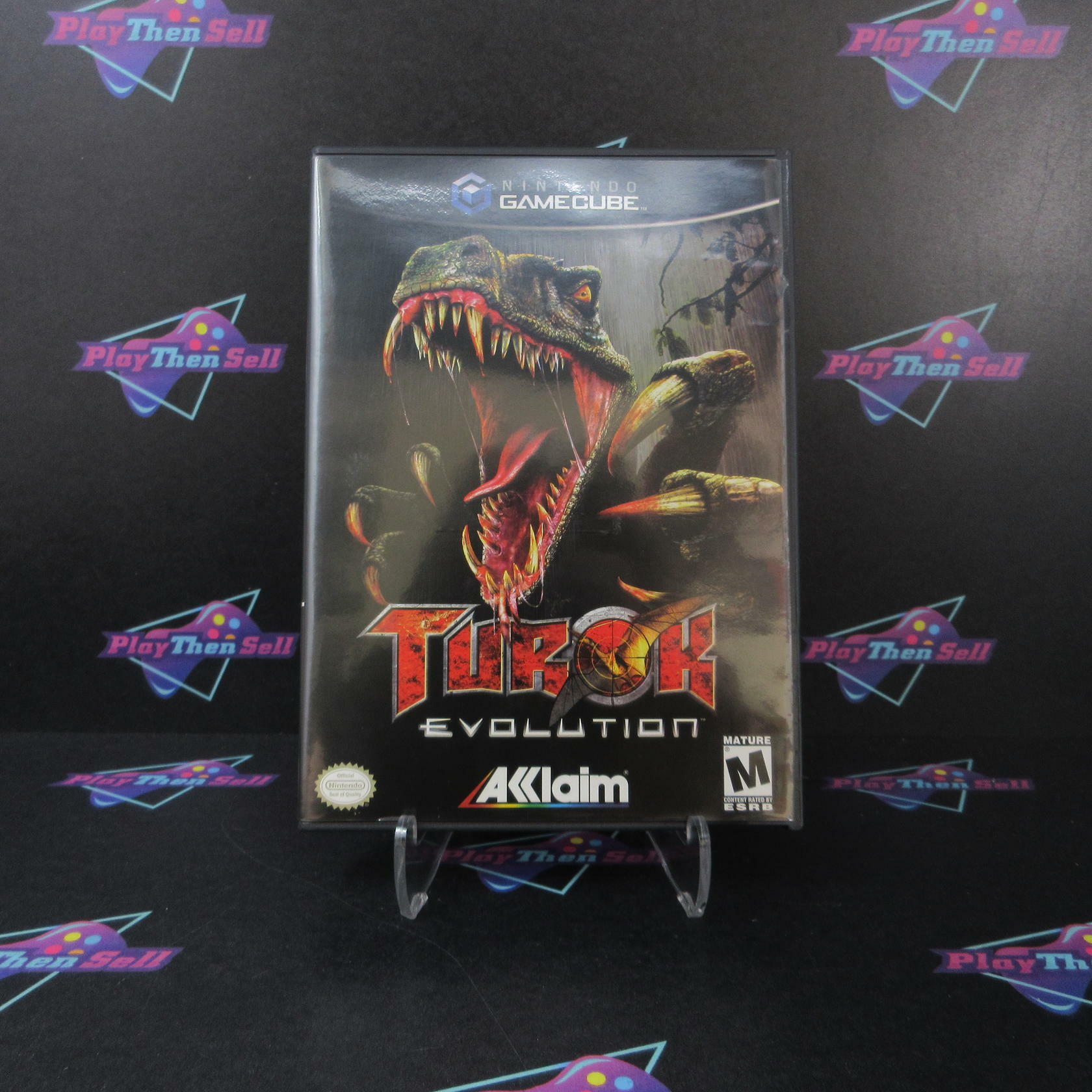 Turok Evolution Nintendo GameCube + Reg Card - Like New