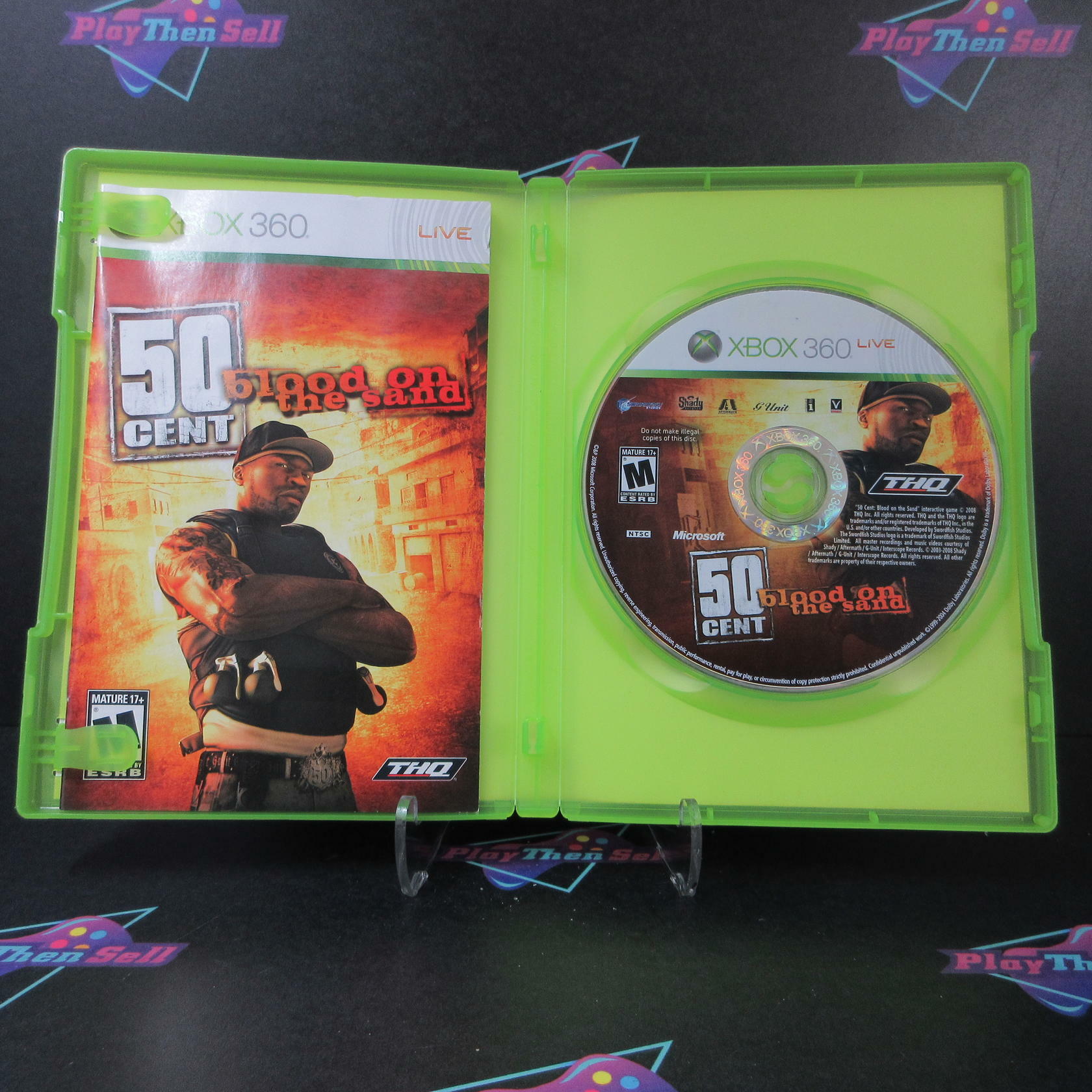 50 Cent Blood on the Sand Xbox 360 - Like New