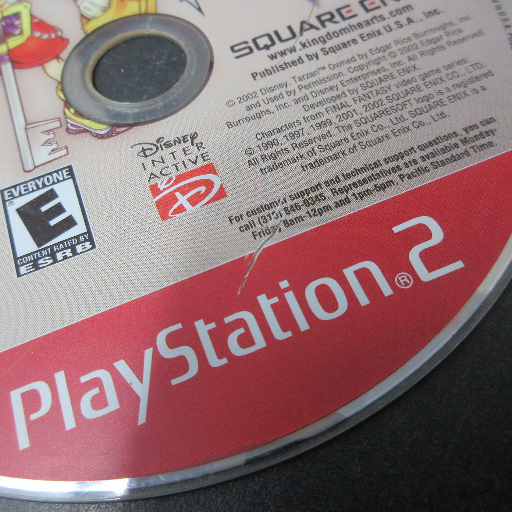 Kingdom Hearts Greatest Hits PS2 DD Complete CIB - Very Good