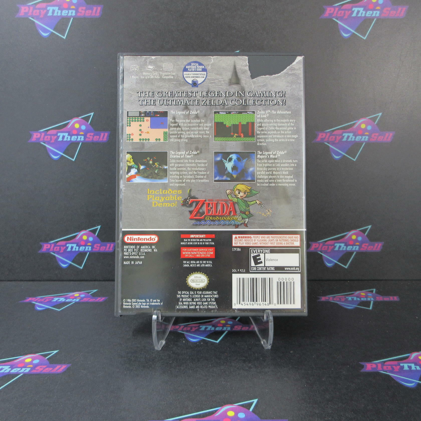 Legend of Zelda Collector's Edition Nintendo GameCube AD/MD Complete CIB - Very Good