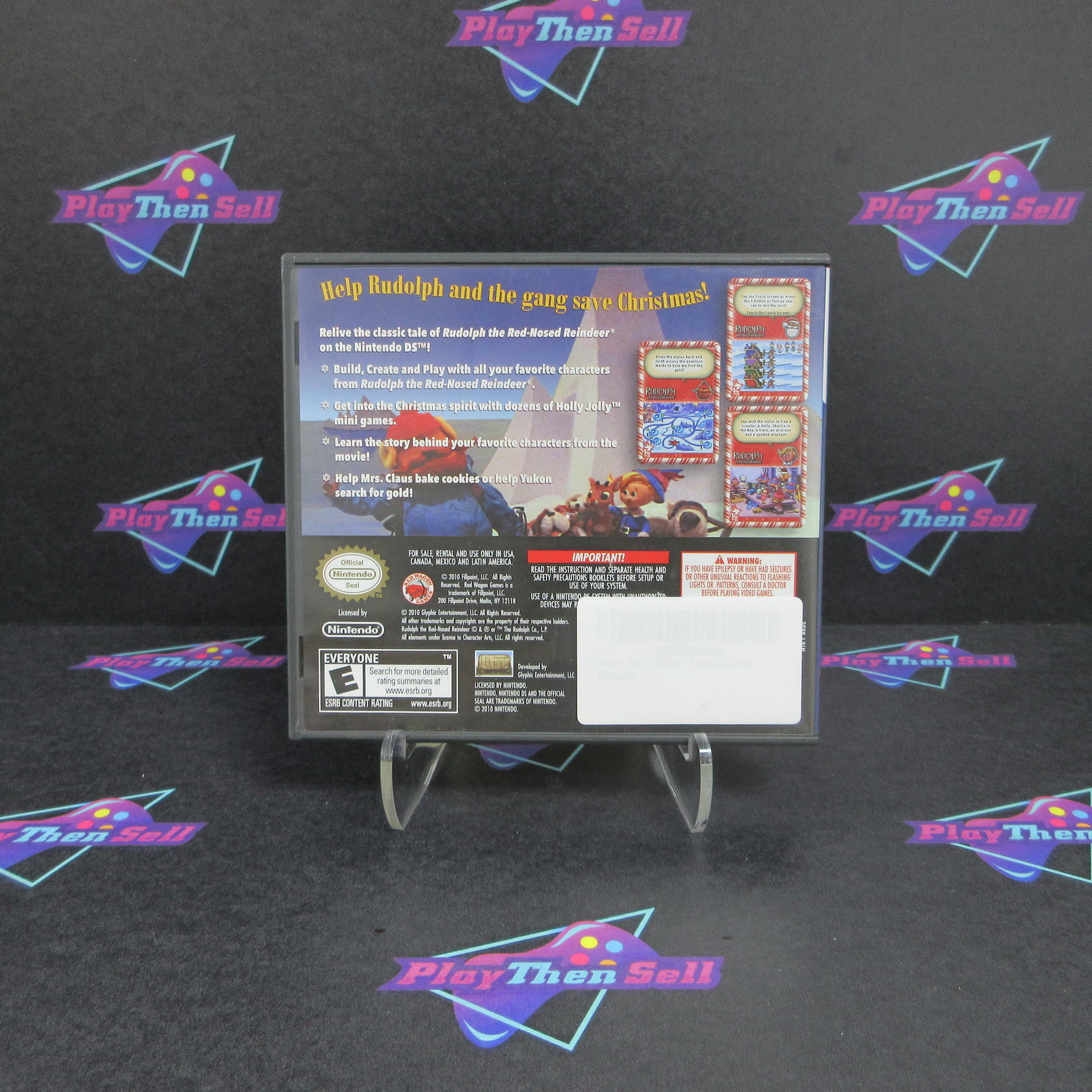 Rudolph The Red-Nosed Reindeer Nintendo DS AD - Very Good