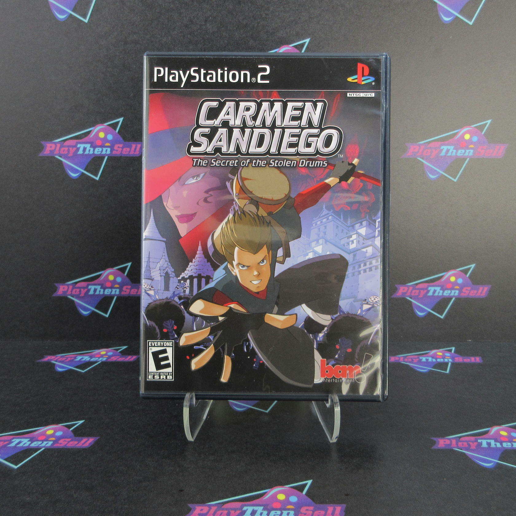 Carmen Sandiego The Secret Of The Stolen Drums PlayStation 2 - Like New