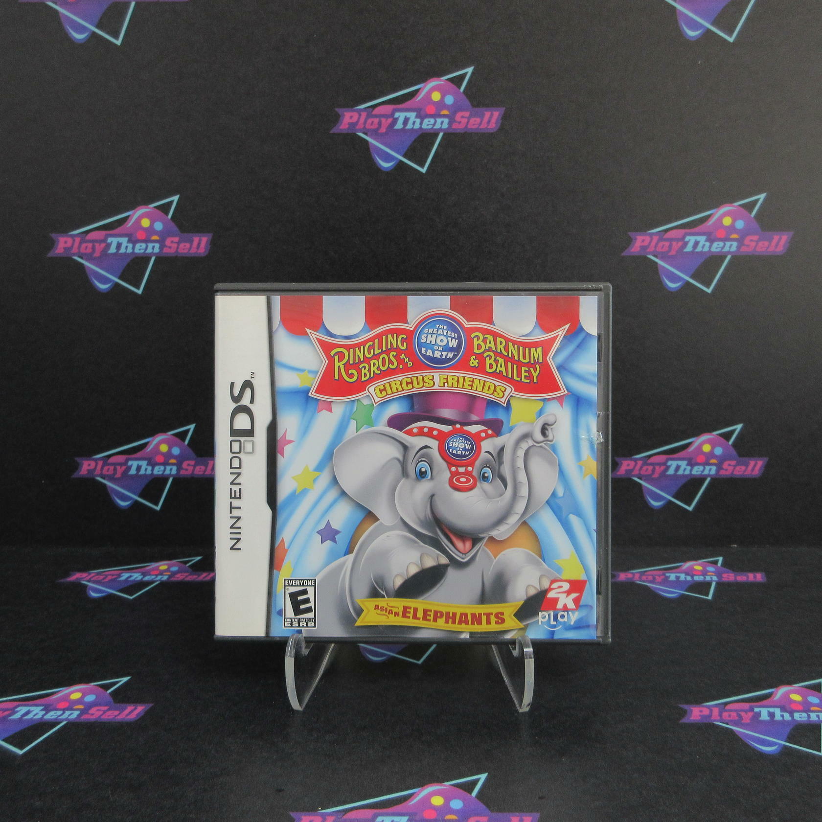 Ringling Bros Barnum Bailey Circus Friends Nintendo DS AD/NM - Very Good