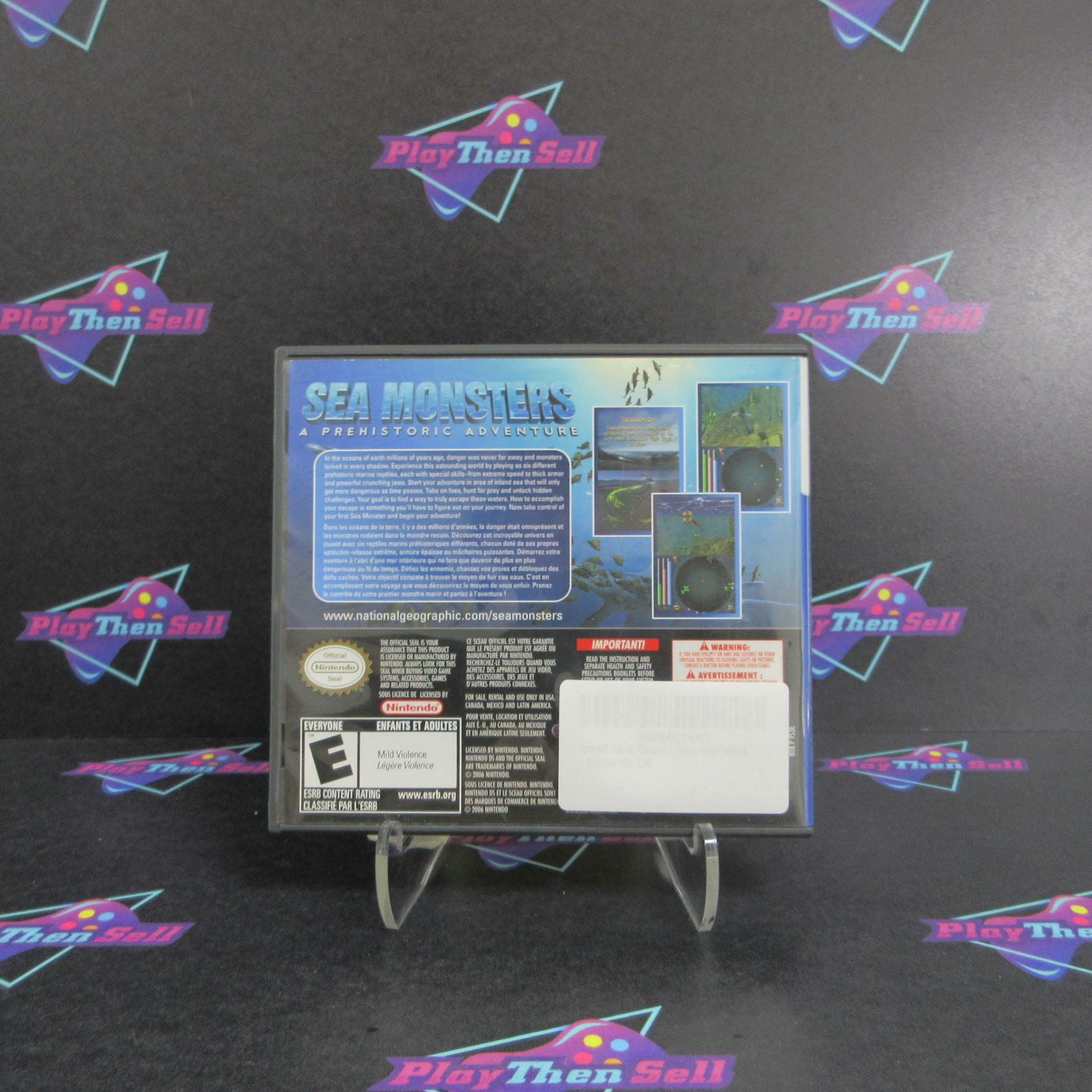 Sea Monsters Nintendo DS - Like New