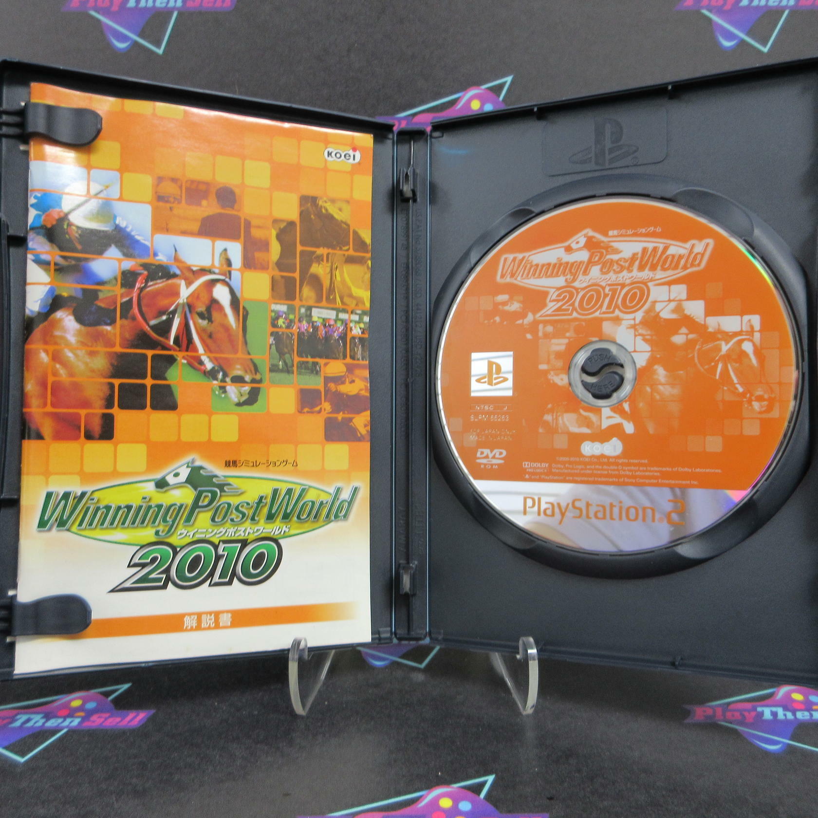 Winning Post World 2010 PS2 PlayStation 2 - Like New