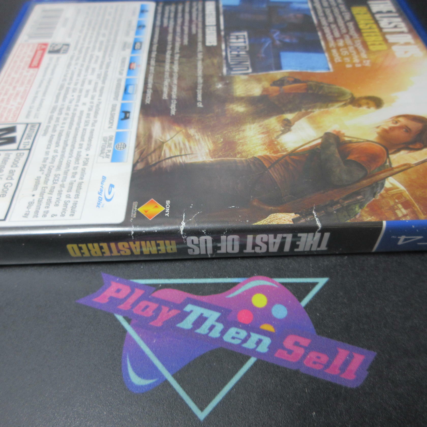 The Last of Us Remastered PlayStation 4 AD Complete CIB - Very Good