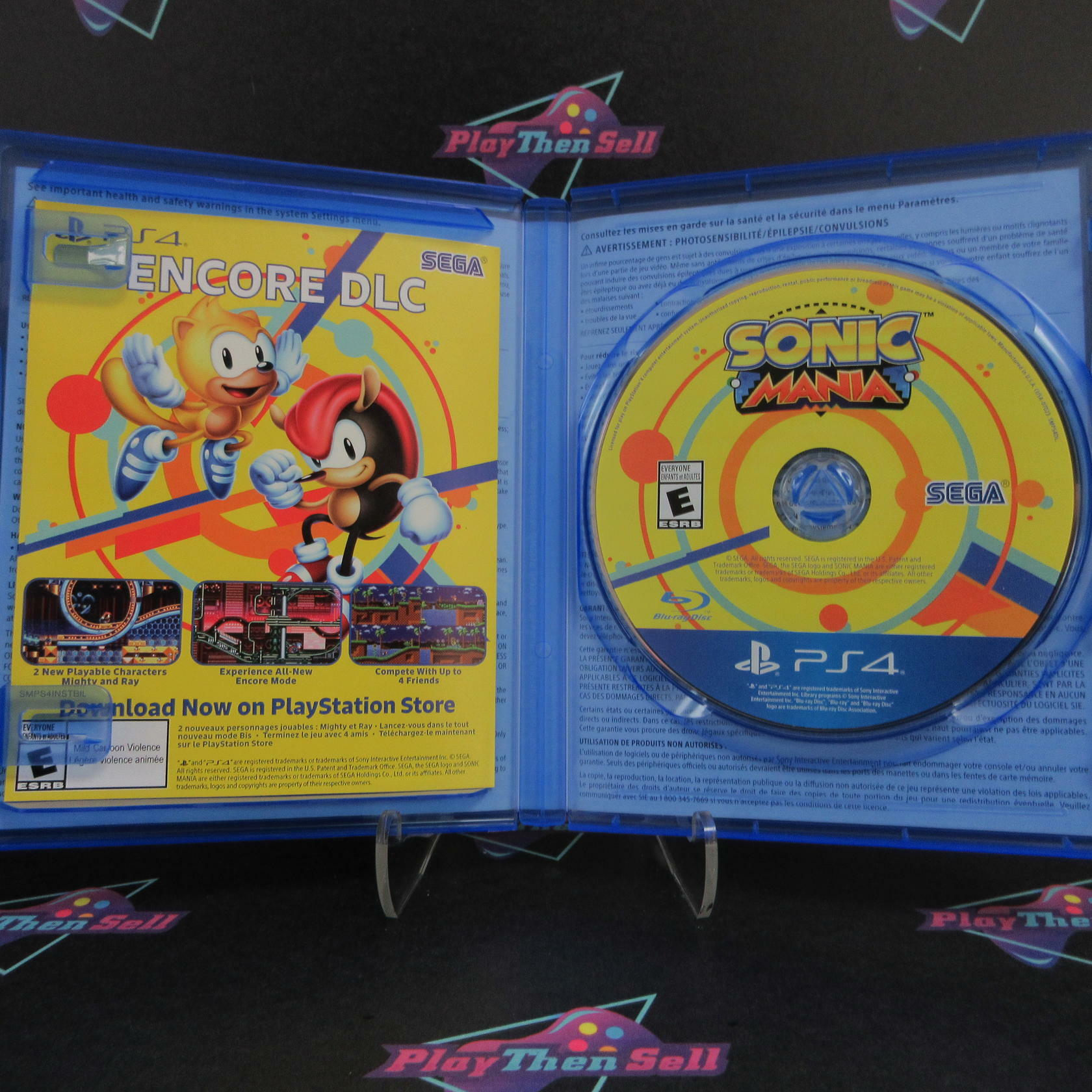 Sonic Mania PS4 PlayStation 4 - Like New
