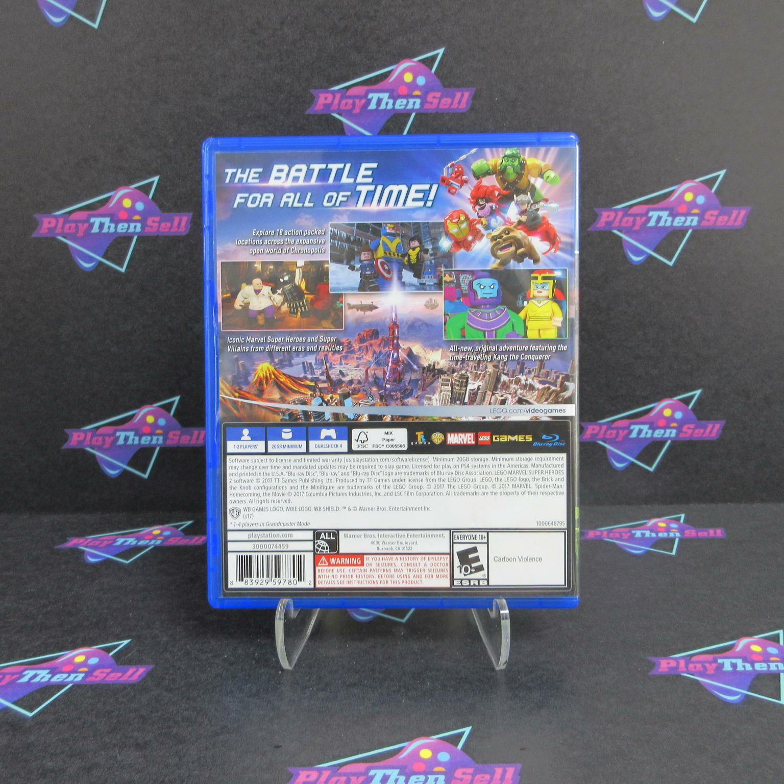 LEGO Marvel Superheroes 2 PS4 PlayStation 4 - Like New